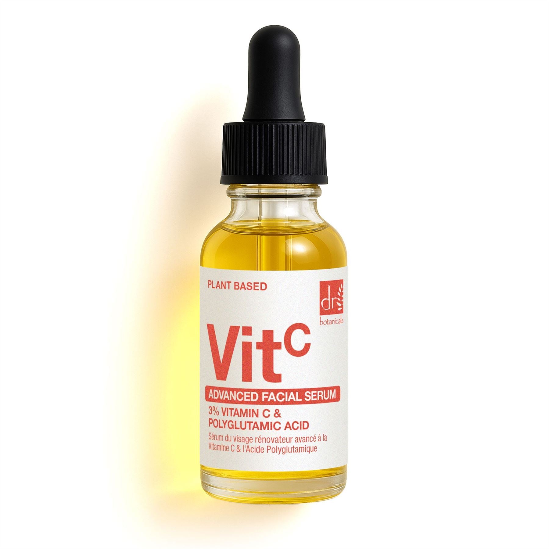 Dr Botanicals Apothecary Advanced Facial Serum 3% Vitamin C & Polyglutamic Acid 30ml