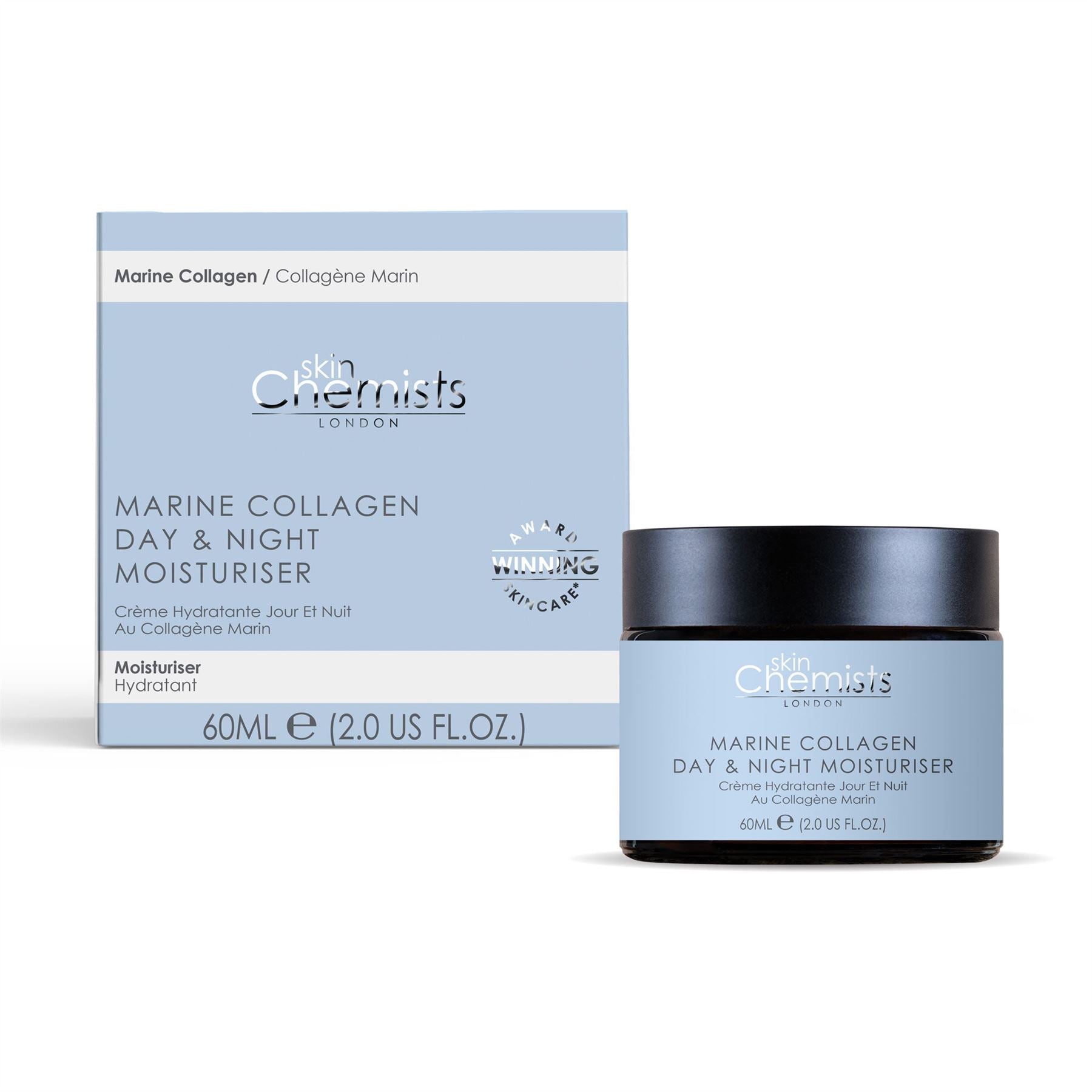 Meereskollagen-Tages- und Nachtcreme 60 ml