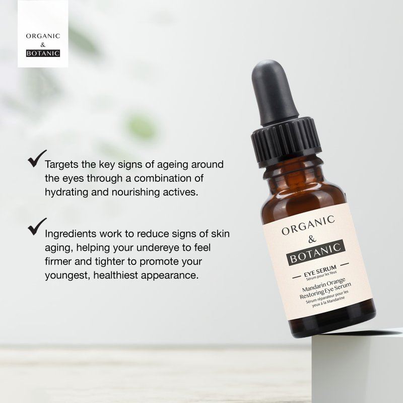 Regenerierendes Augenserum mit Mandarine, 15 ml