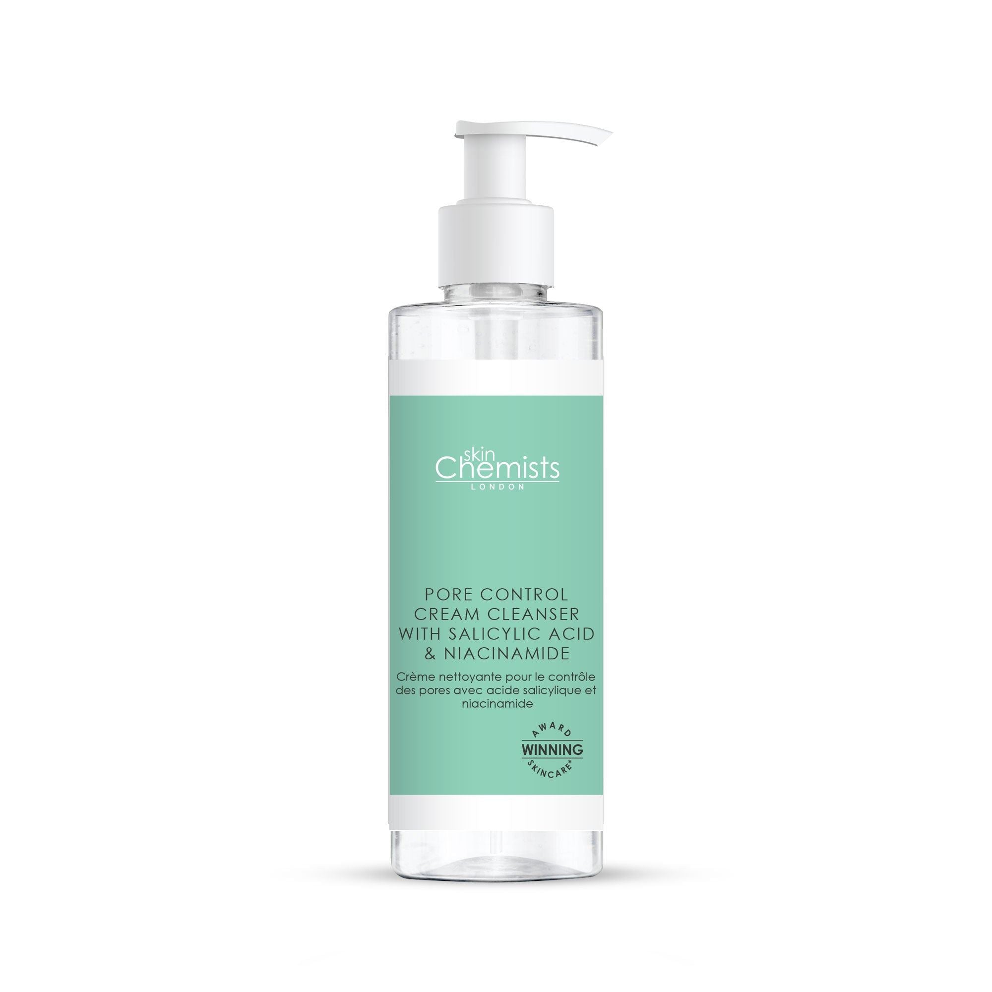 Porenverfeinernde Creme-Reinigungslotion mit Salicylsäure und Niacinamid, 200 ml