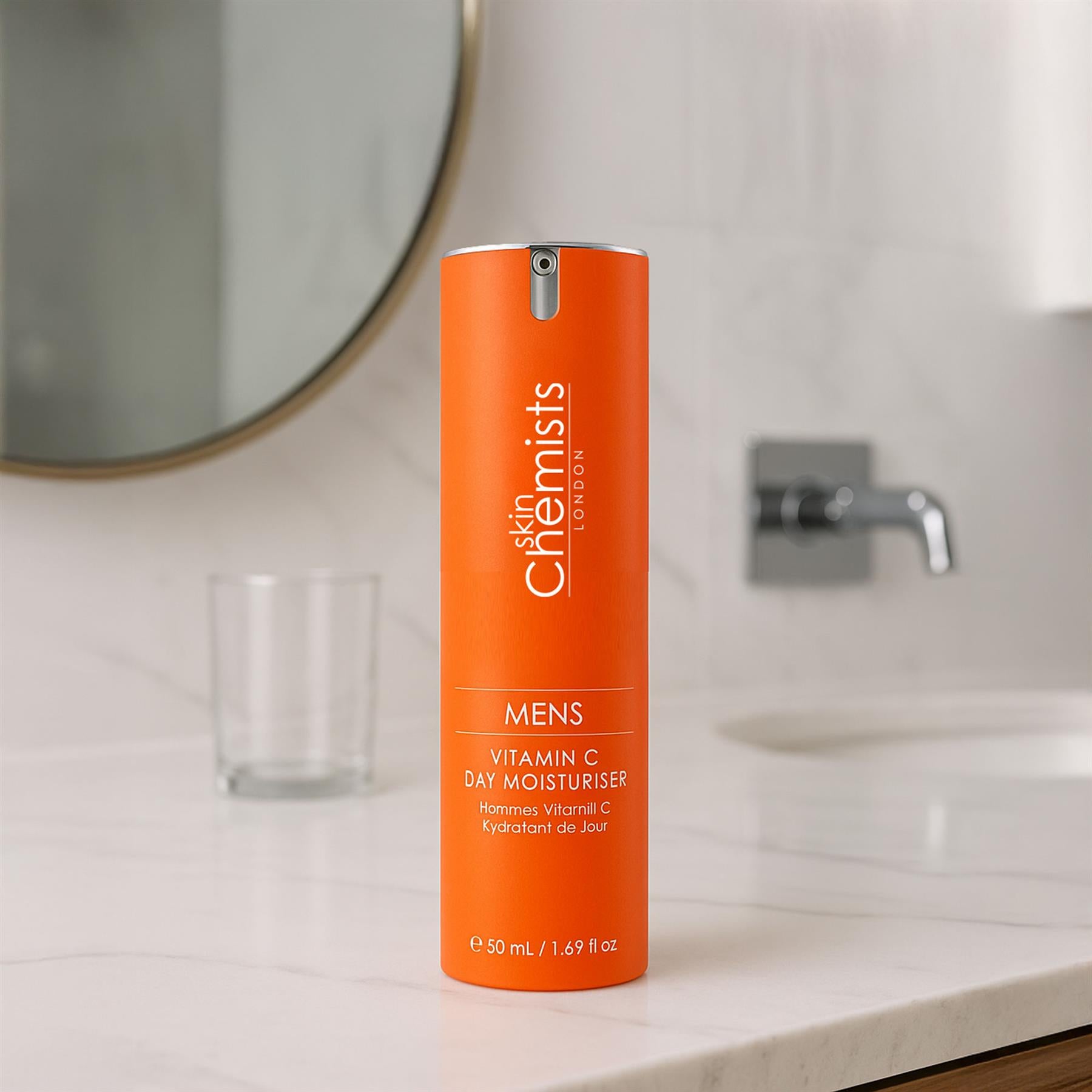 Hidratante facial de día de vitamina C para hombre 50ml