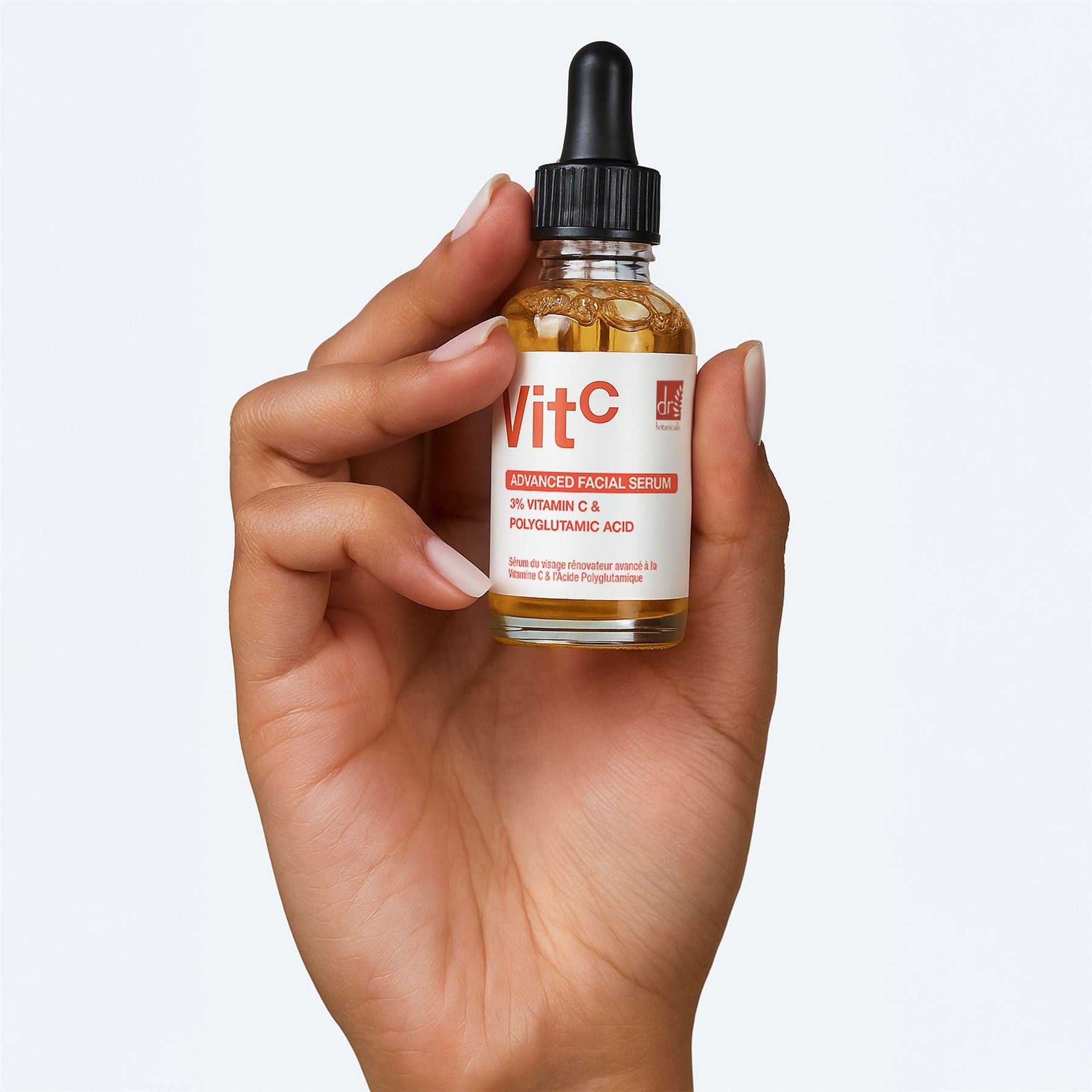 Dr Botanicals Apothecary Advanced Facial Serum 3% Vitamin C & Polyglutamic Acid 30ml