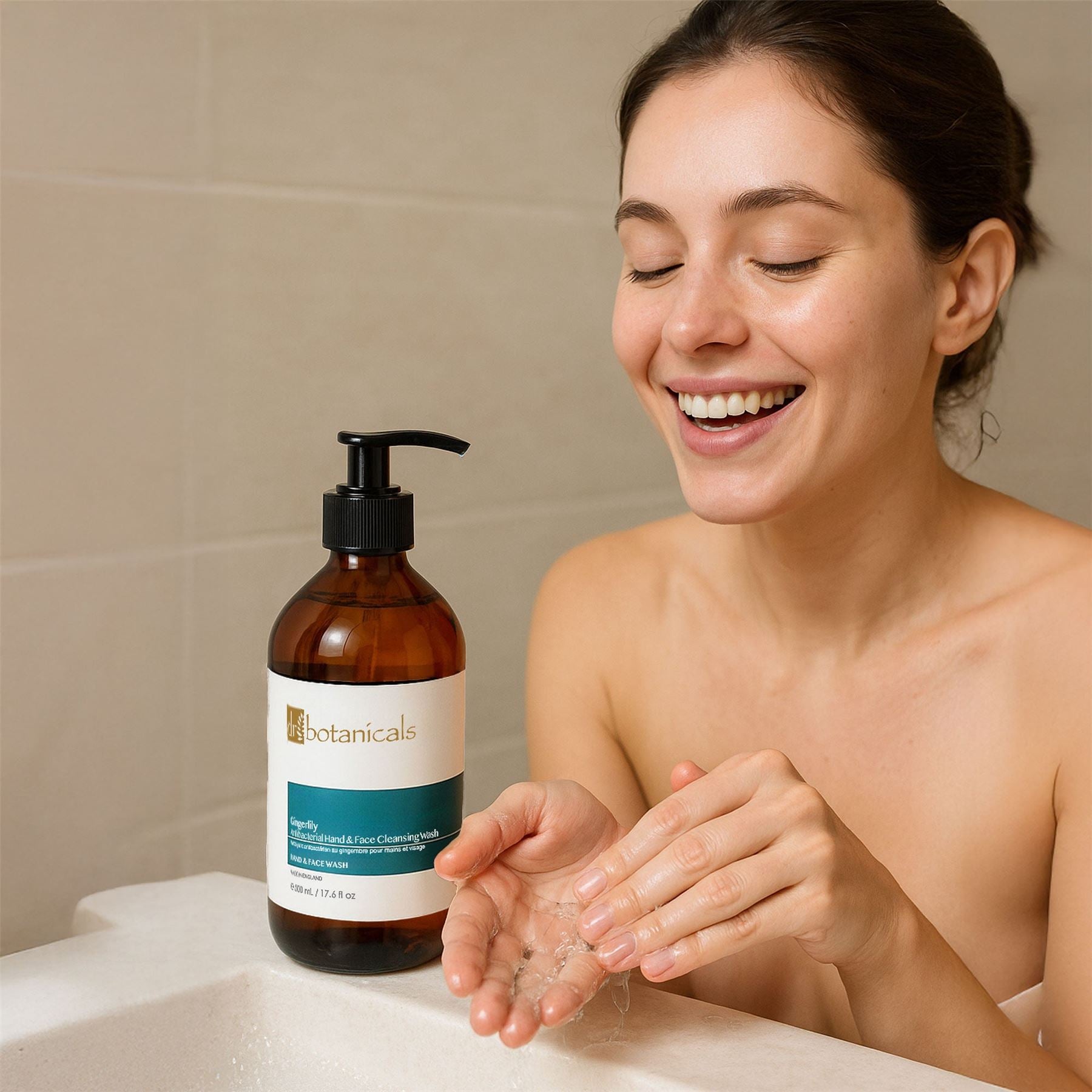 Gingerlily Hand & Face Cleansing Wash 500ml Twin Value Savings Pack