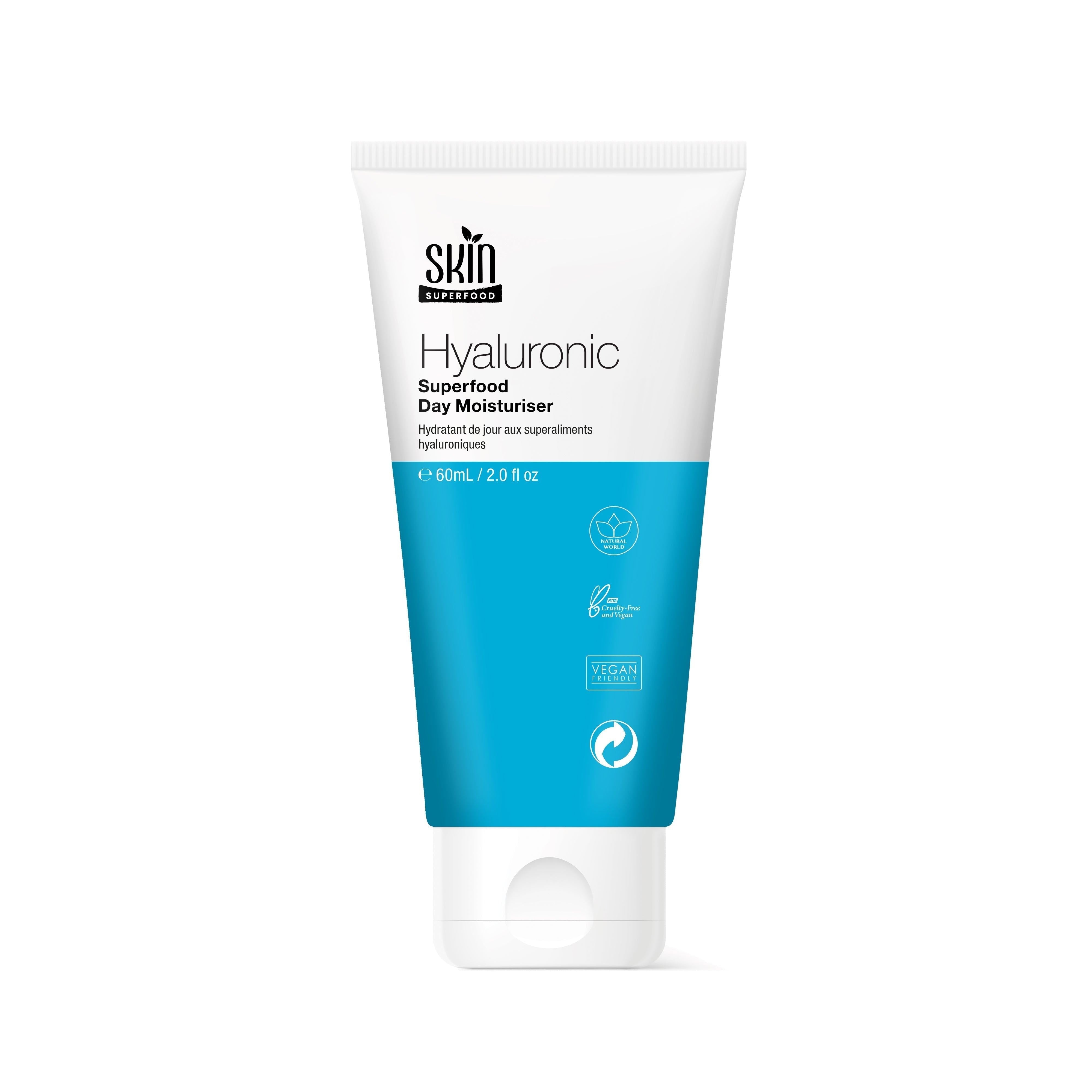 Hyaluronsäure-Superfood-Tagescreme 60 ml Doppelpack