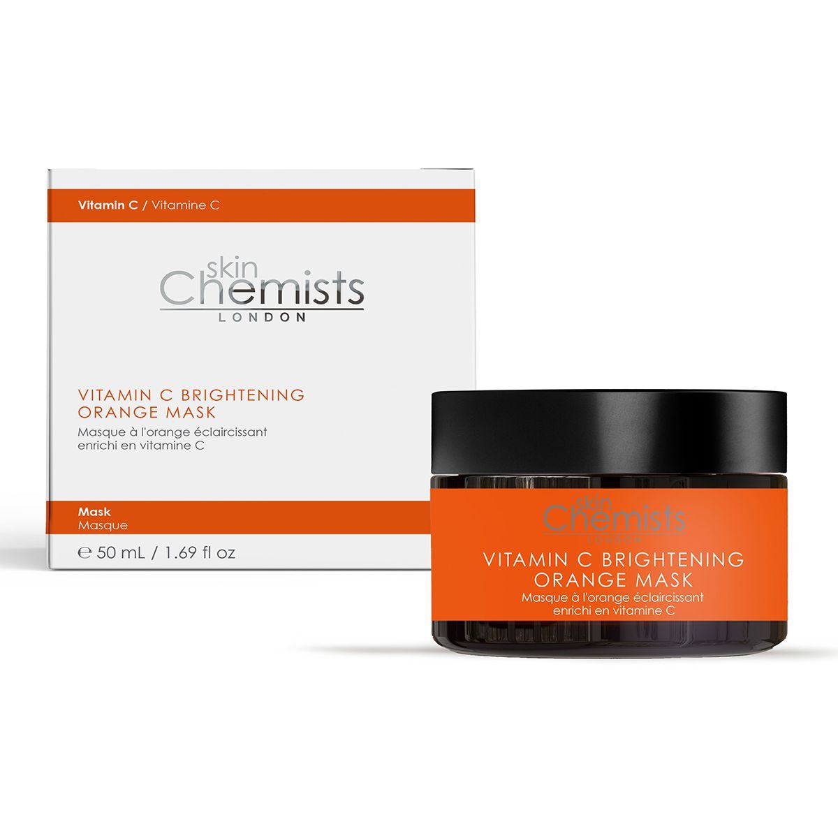 Vitamin C Brightening Orange Mask 50ml Twin Value Savings Pack