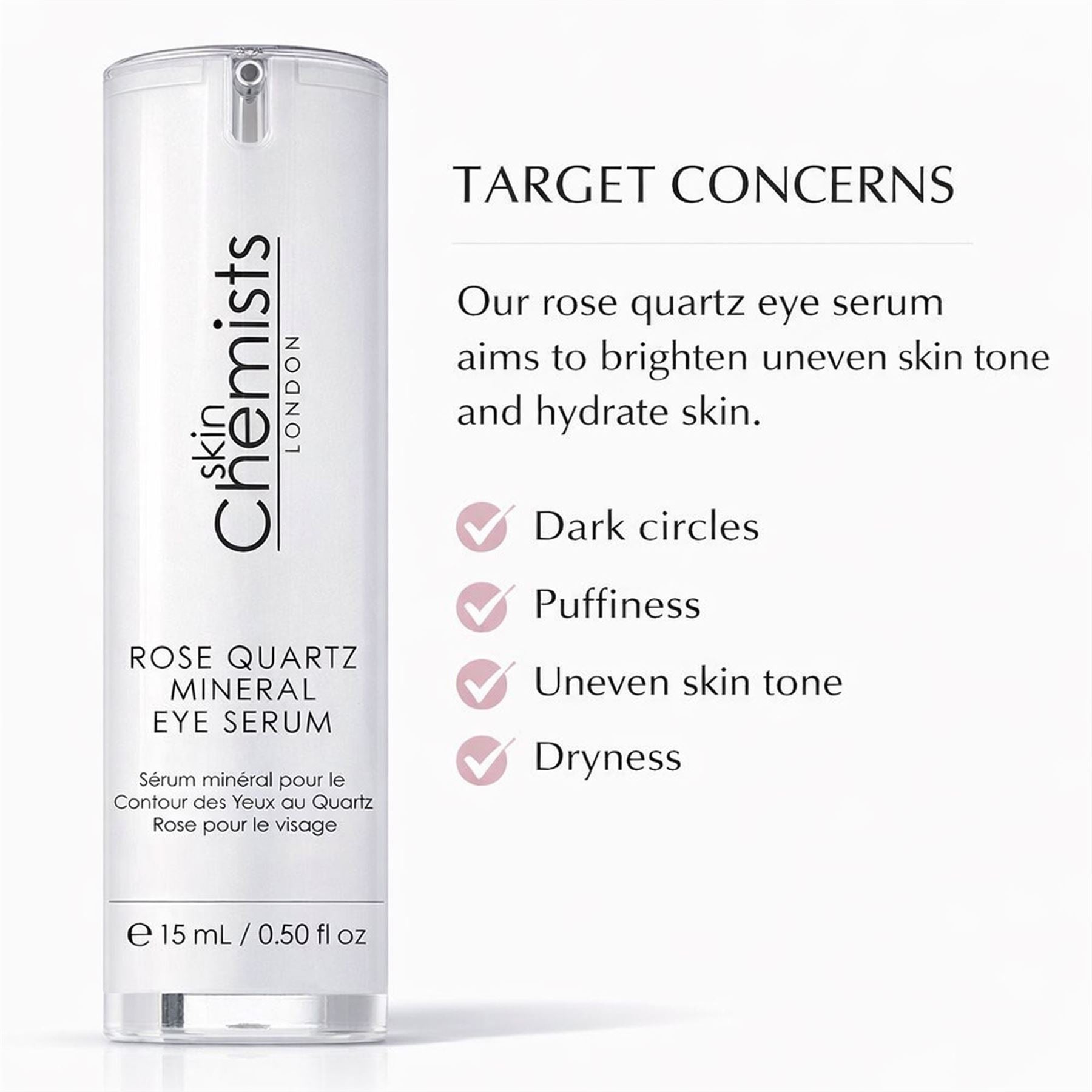 Rosenquarz-Mineral-Augenserum 15 ml