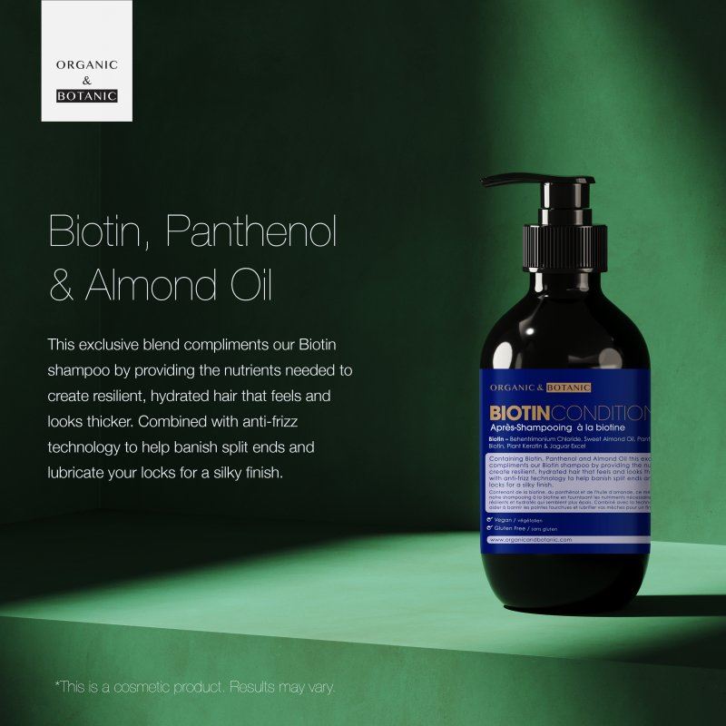 Après-shampoing à la biotine 500 ml