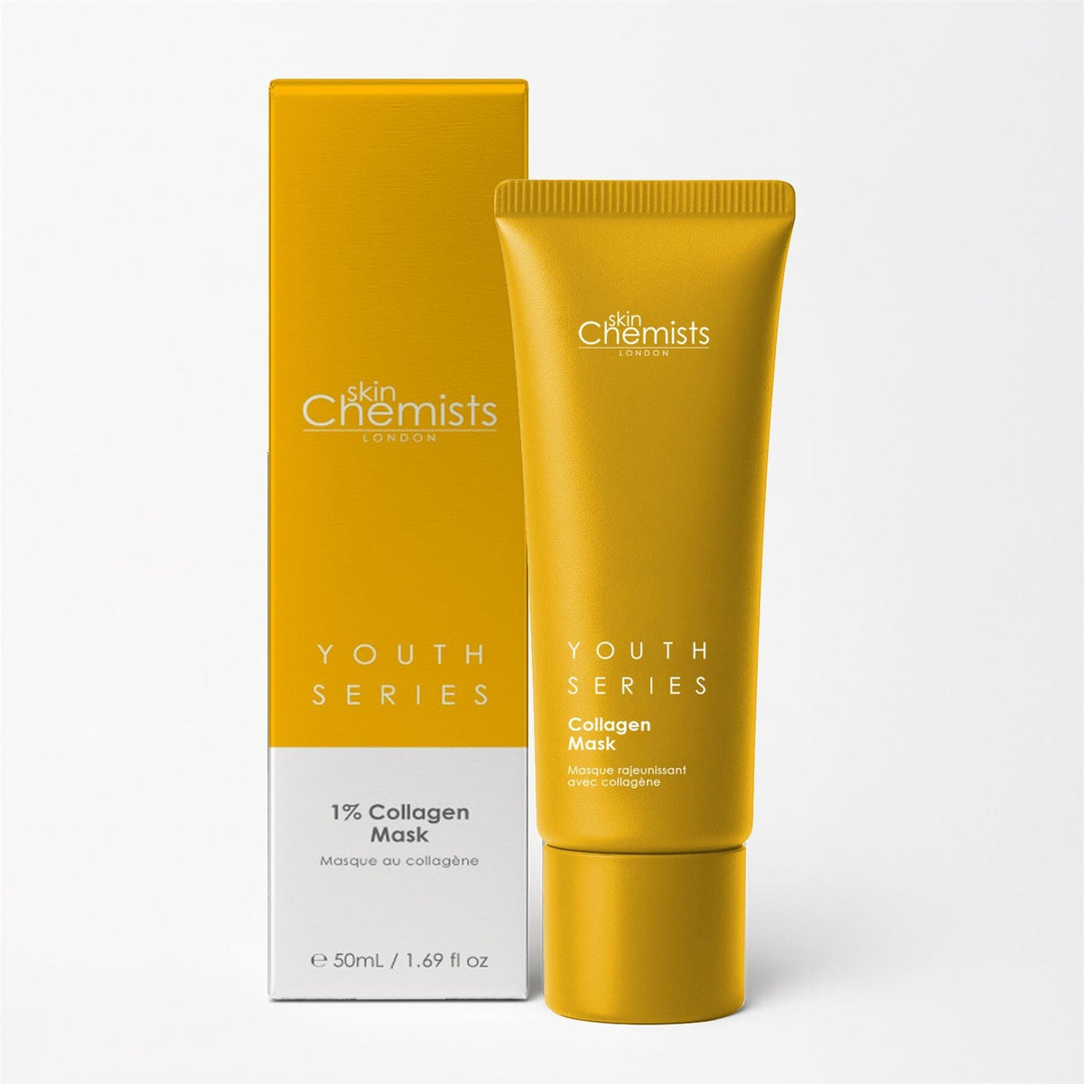 1% Collagen Mask 50ml (Vegan) - skinChemists