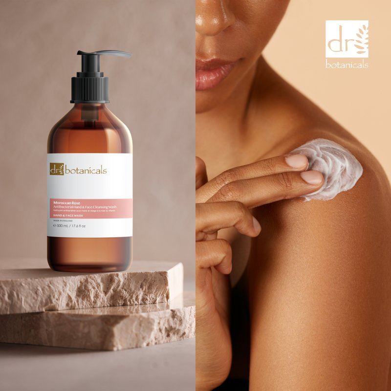 Moroccan Rose Antibacterial Hand & Face Cleansing Wash 500ml - skinChemists