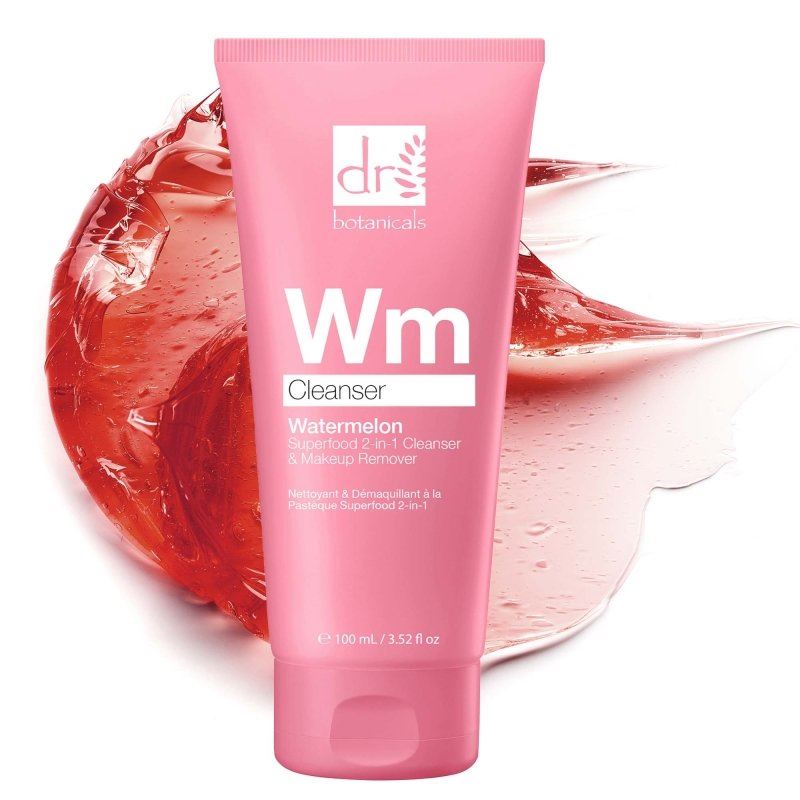 Fortschrittlicher 2-in-1-Reiniger und Make-up-Entferner mit Wassermelone, Glykolsäure, Salicylsäure und Milchsäure, 100 ml