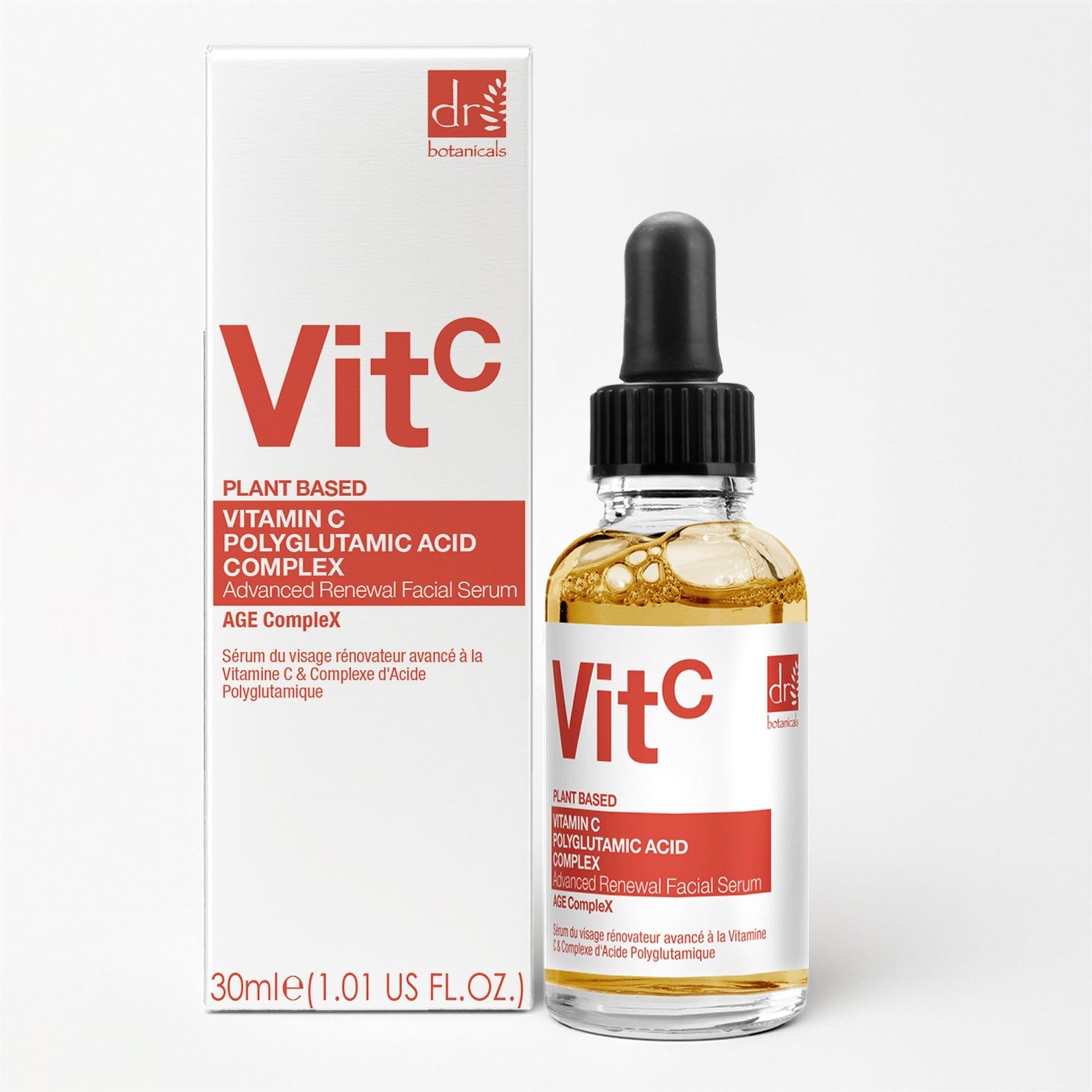 Vitamin C 3 % &amp; Polyglutaminsäure-Komplex 1 % &amp; Aufhellendes Gesichtsserum 30 ml