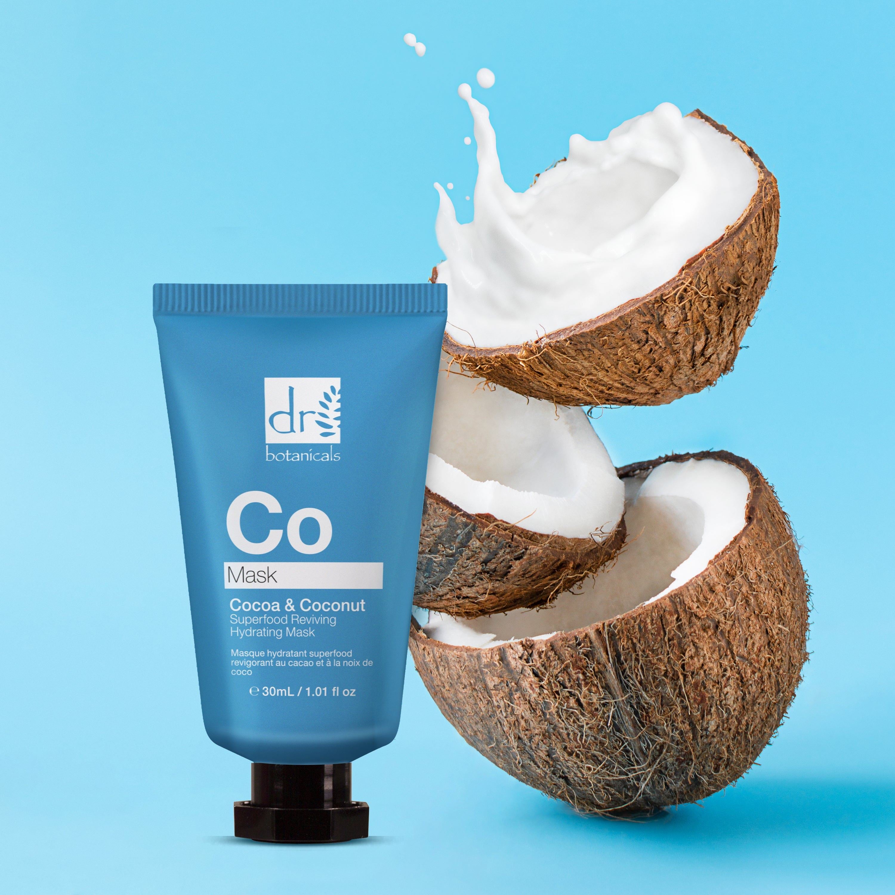 Kakao &amp; Kokosnuss Superfood Revitalisierende Feuchtigkeitsmasken-Duo