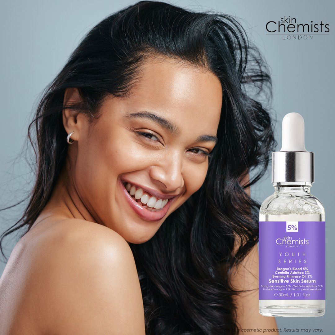 Youth Series Sensitive Skin Serum Dragon's Blood 5%, Centella Asiatica 3%, Evening Primrose Oil 1% 30ml