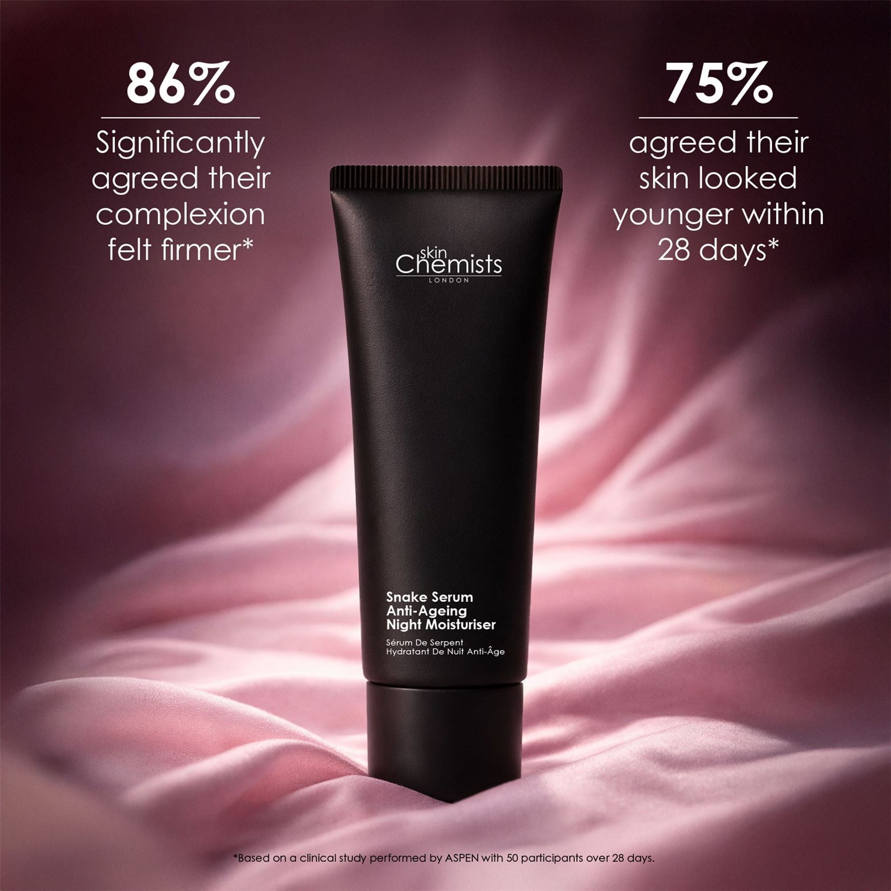 skinChemists Schlangengift Anti-Aging Nachtcreme 50ml