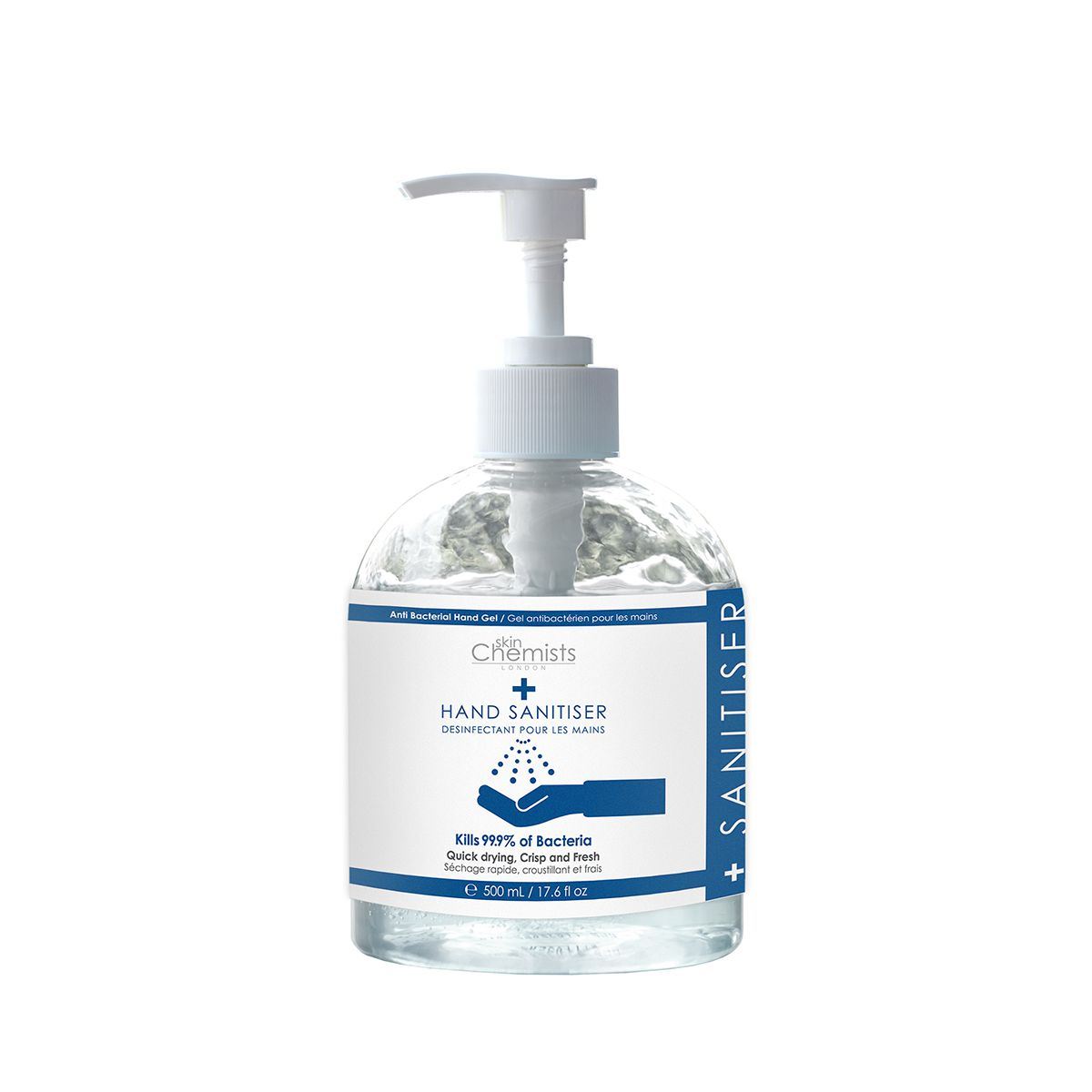 Lot de 2 flacons de gel hydroalcoolique 500 ml à prix avantageux