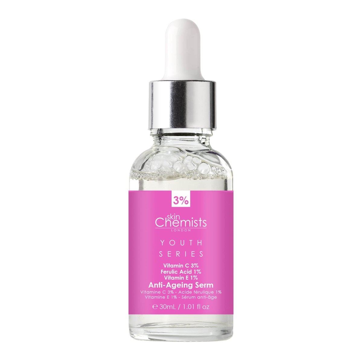 Sérum anti-âge Youth Series Vitamine C 3 %, Acide férulique 1 %, Vitamine E 1 % 30 ml