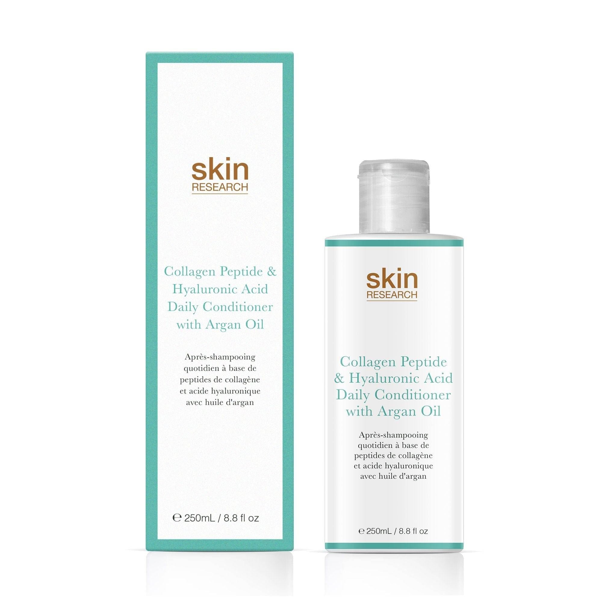 Collagen Peptide & Hyaluronic Acid Daily Conditioner with Argan Oil 250ml Twin Value Savings Pack