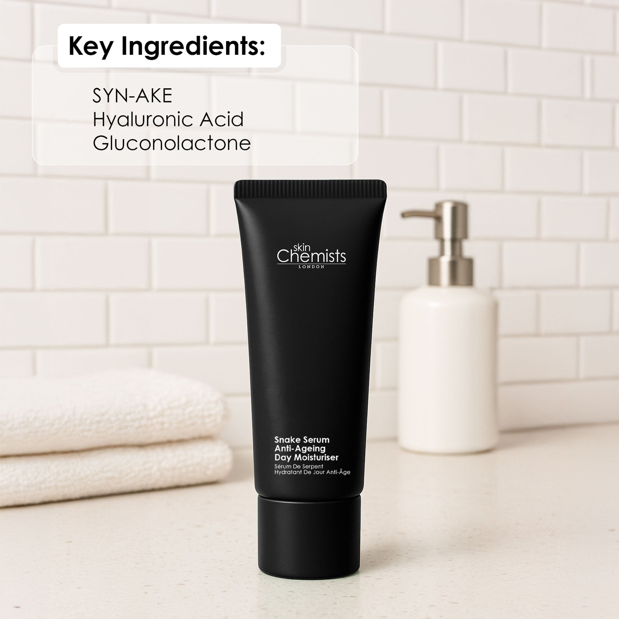 skinChemists Snake Serum Anti-Ageing Day Moisturiser 50ml