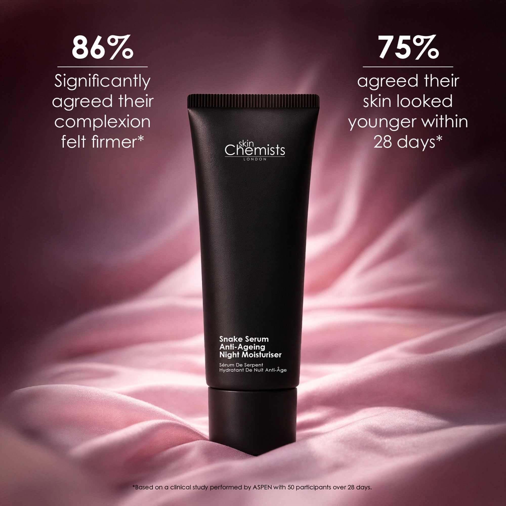 skinChemists Schlangengift Anti-Aging Nachtcreme 50ml