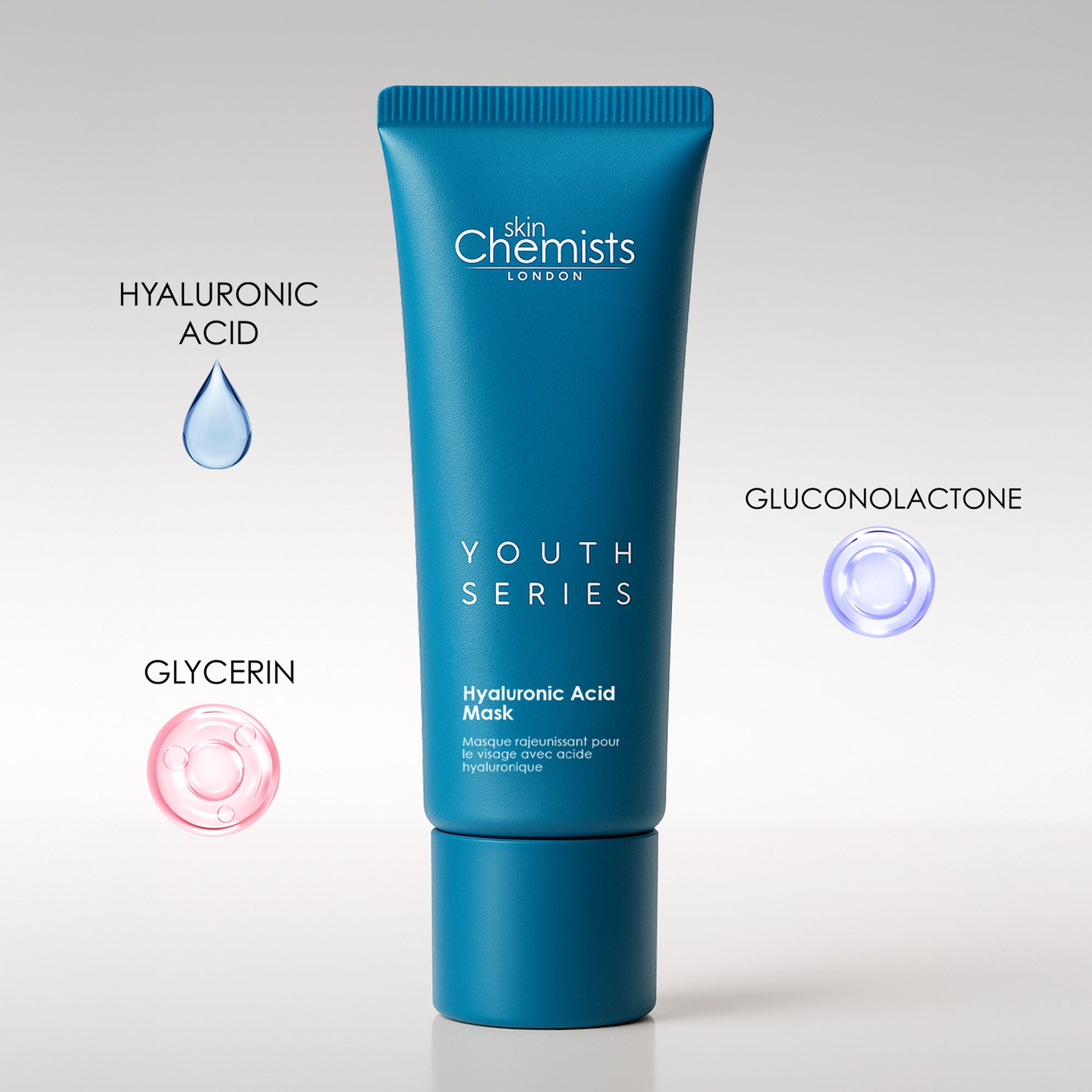 skinChemists 1% Hyaluronic Acid Mask 50ml