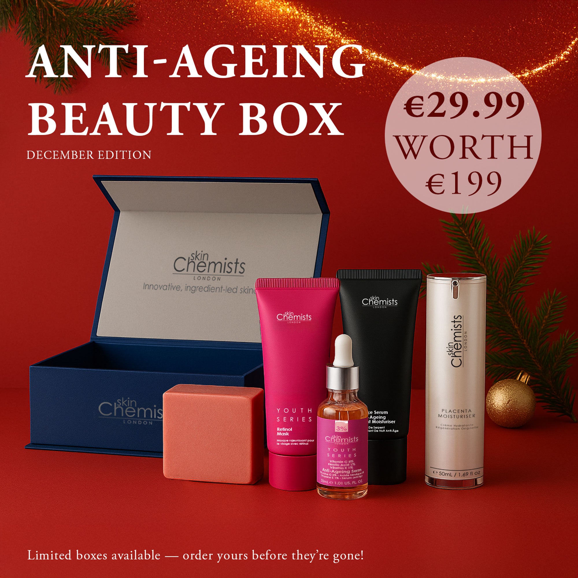 skinChemists Beauty Box – EU-Dezember-Edition