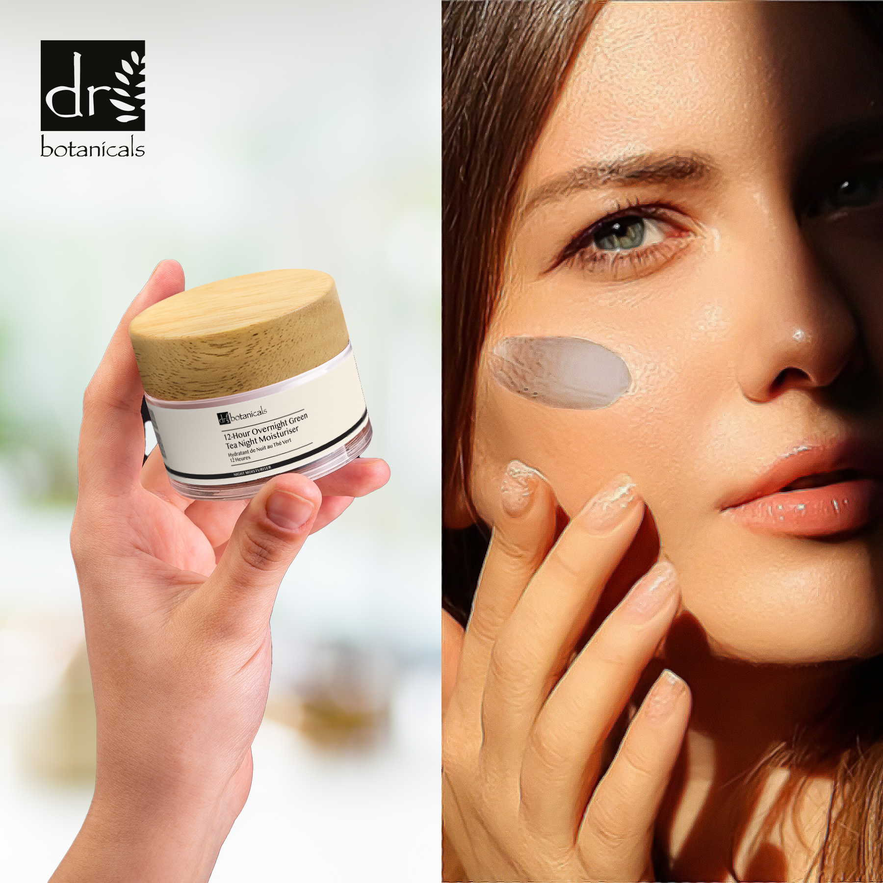 12-Stunden-Nachtcreme mit Grüntee-Extrakt, 50 ml