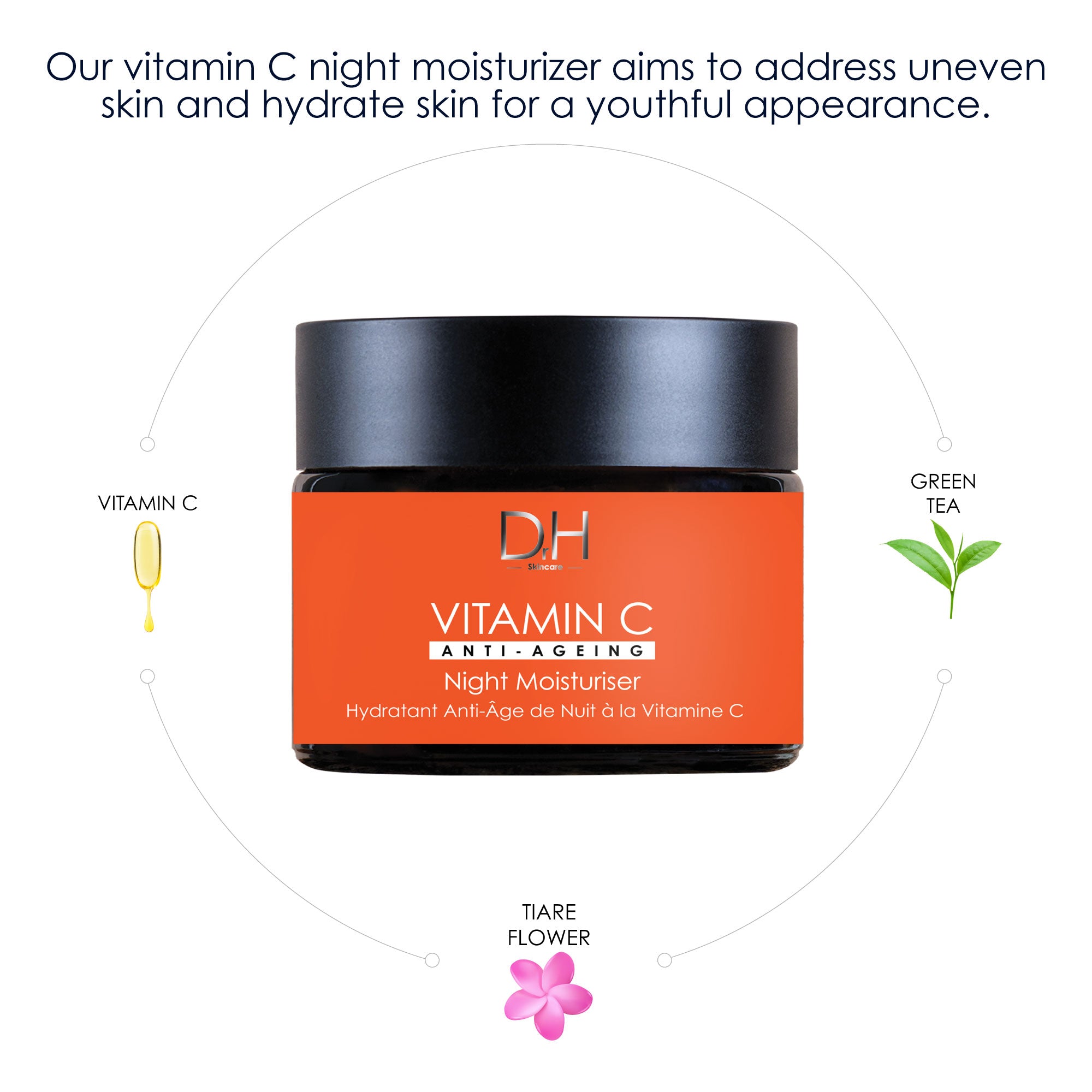 Vitamin C Anti-Aging Nachtcreme 60 ml