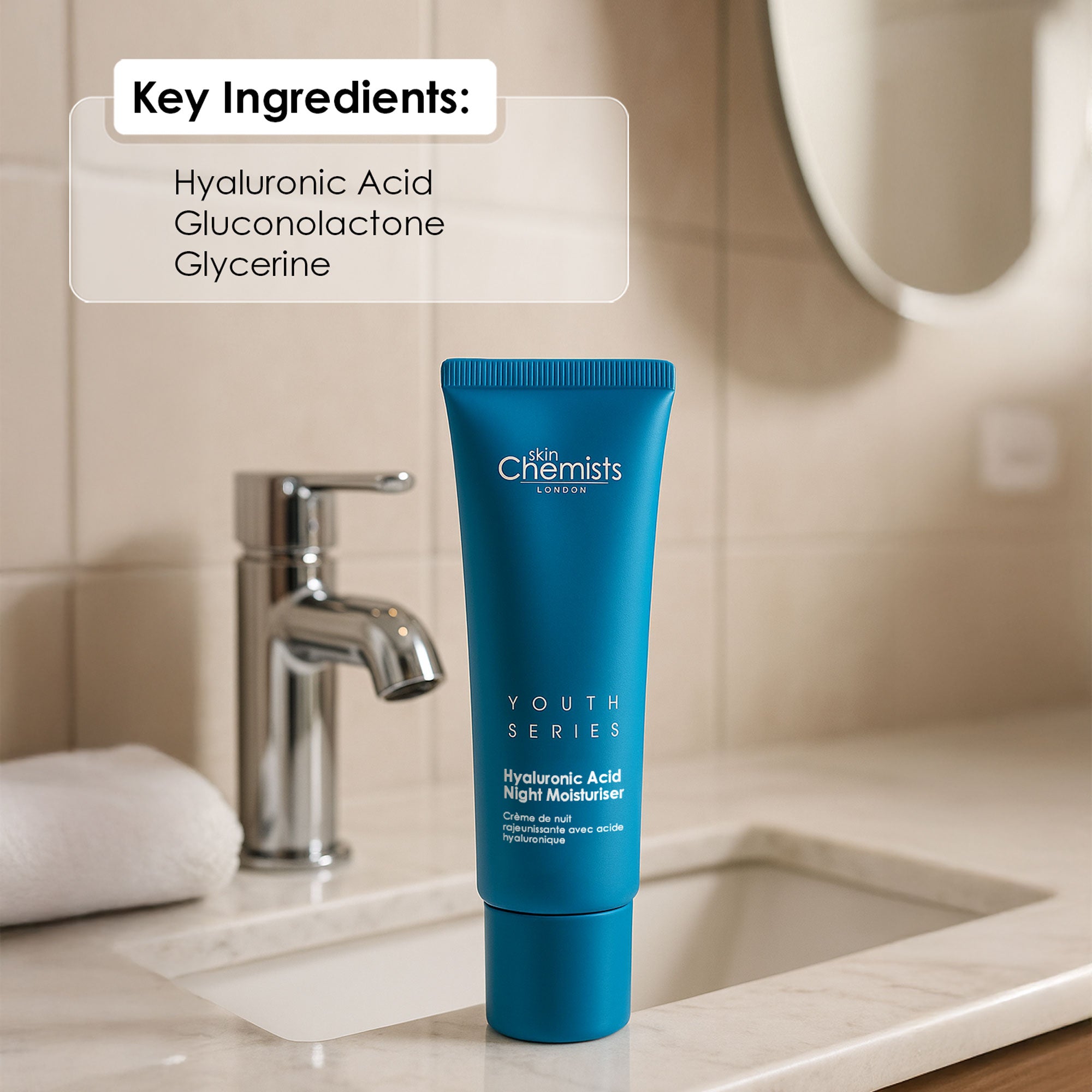 Youth Series 1% Hyaluronsäure Nachtcreme 50ml
