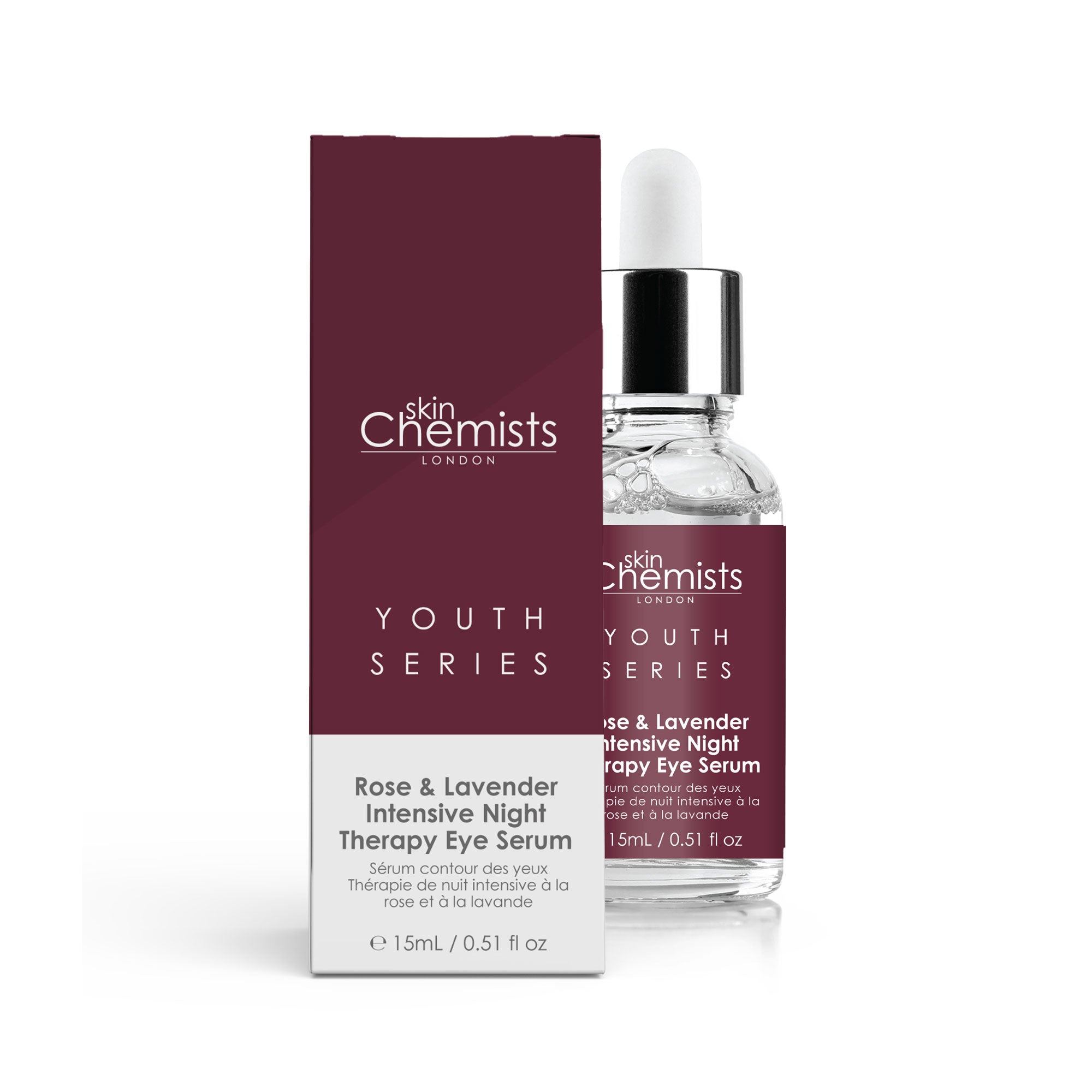 Youth Series Rose &amp; Lavender Intensive Night Therapy Augenserum 15 ml