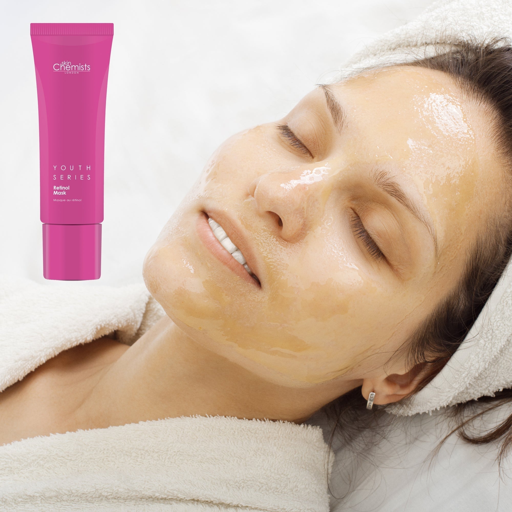 Masque Rétinol et Bakuchiol Youth Series, lot de 2 masques de 50 ml