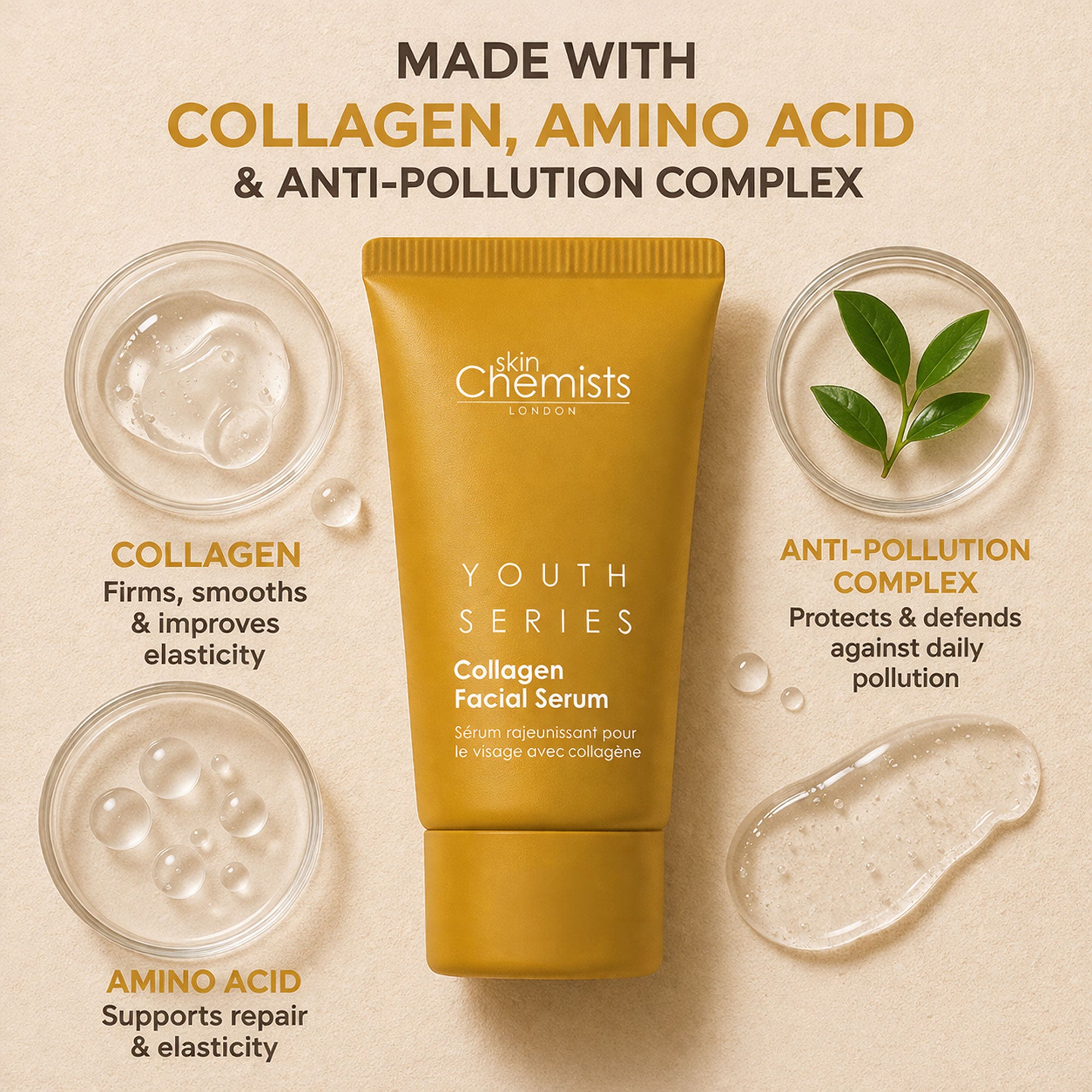 Youth Series 2% Collagen Gesichtsserum 30ml