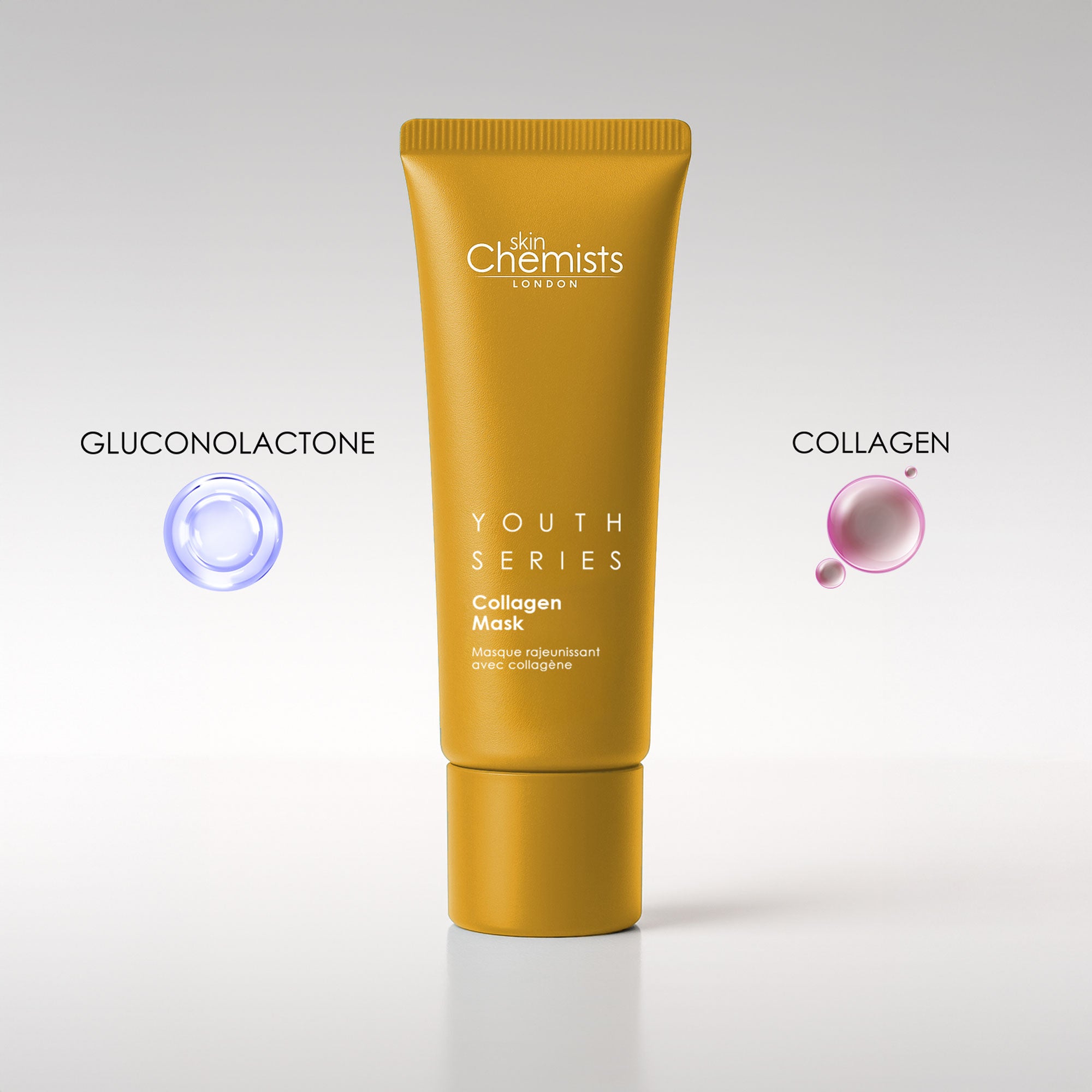 Masque au collagène 1 % de la gamme Jeunesse 50 ml