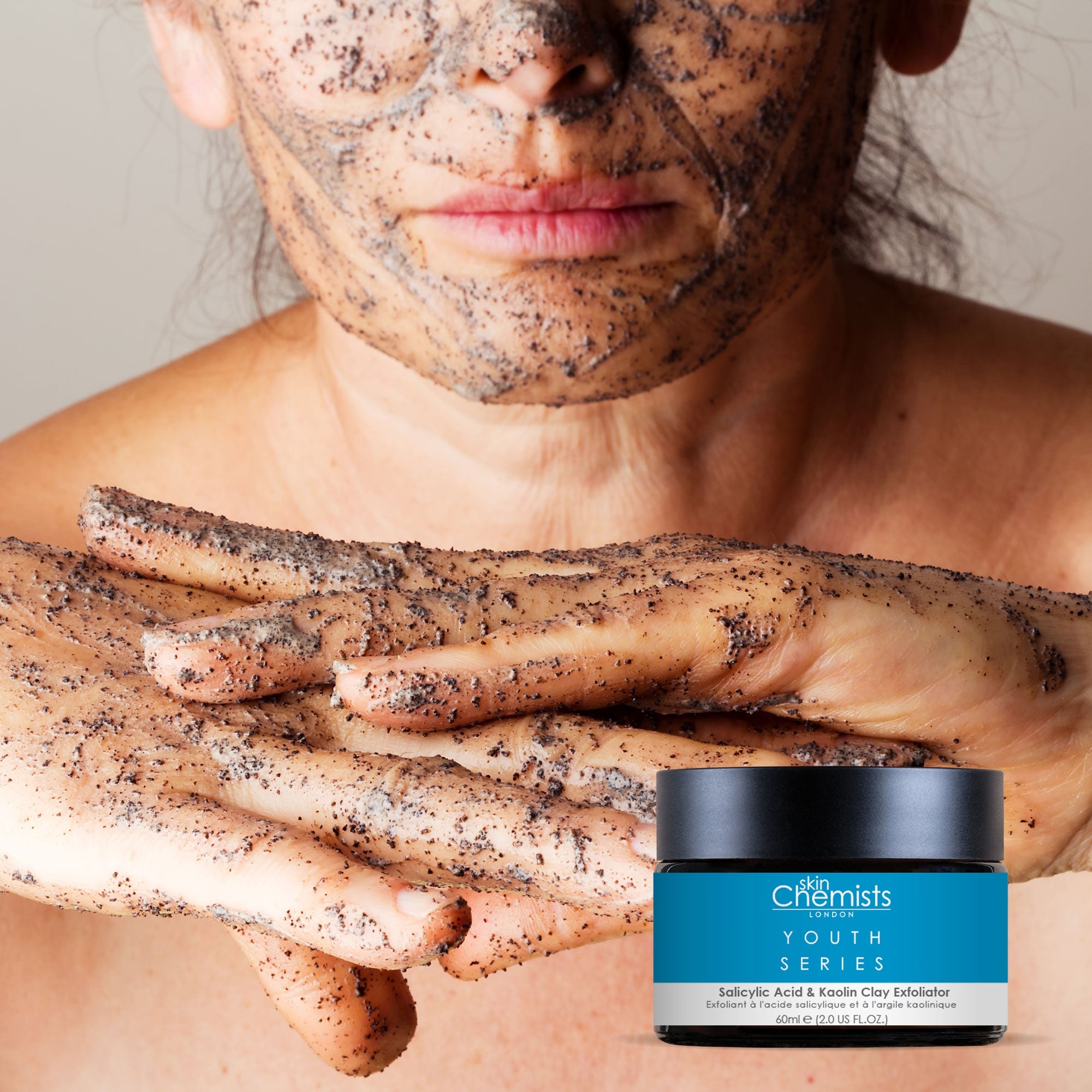 Peeling-Produkt der Youth Series mit Salicylsäure und Kaolin, 60 ml