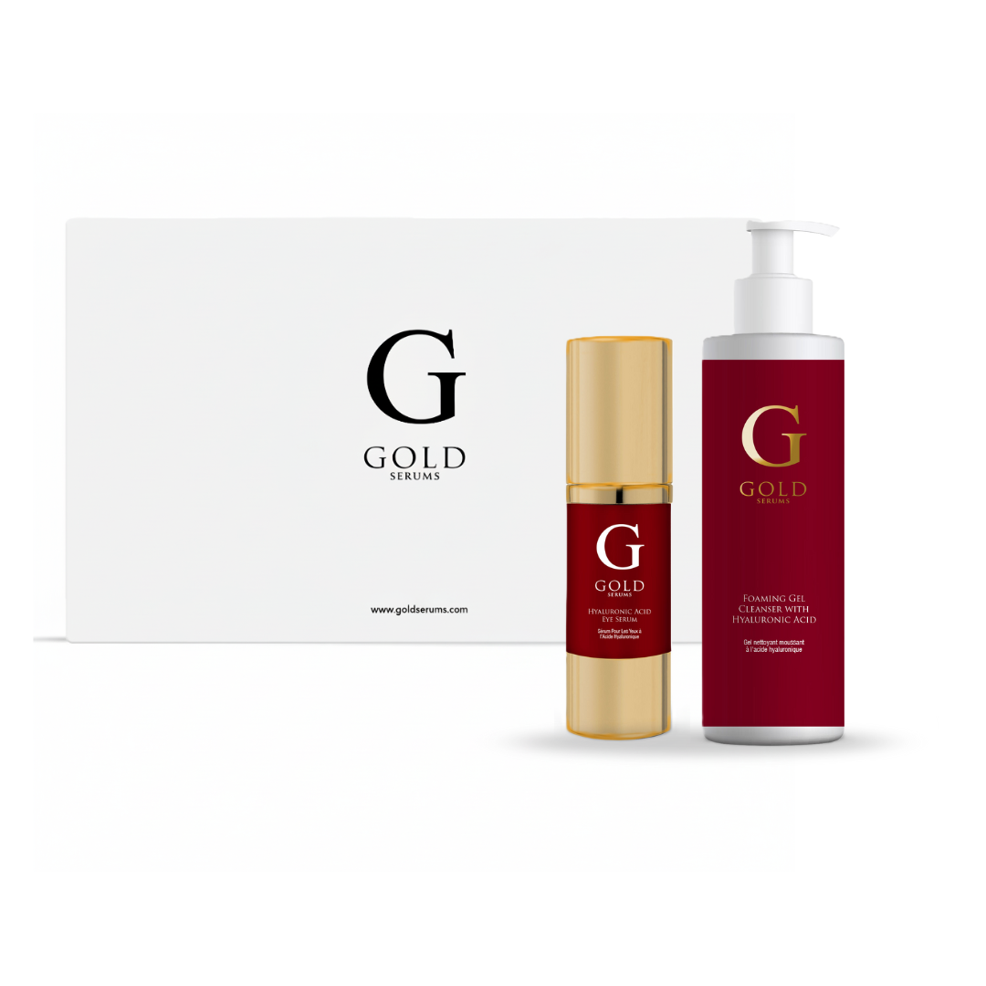 Gold Serums Hyaluronic Acid Eye Routine