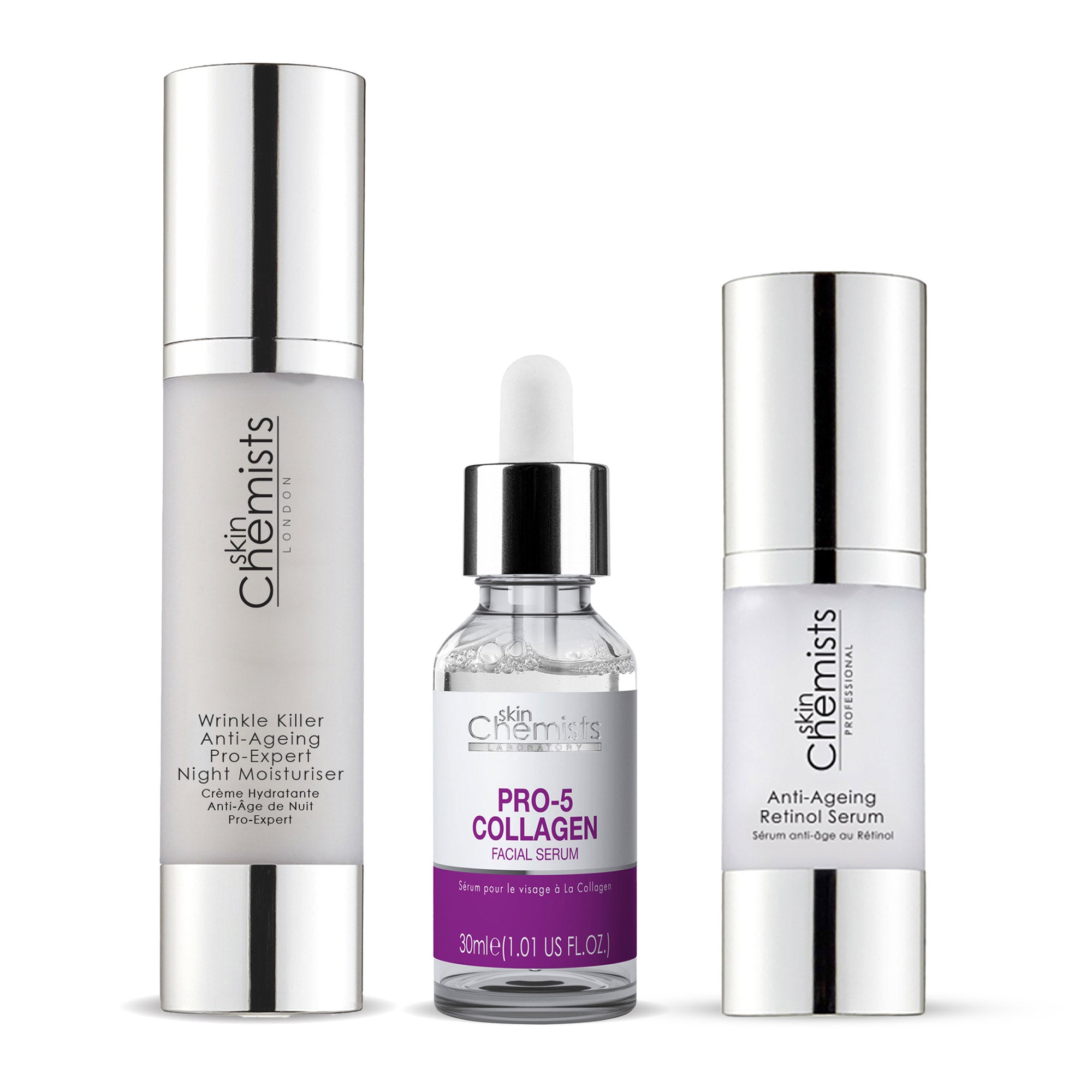 skinChemists Faltenreparaturset 