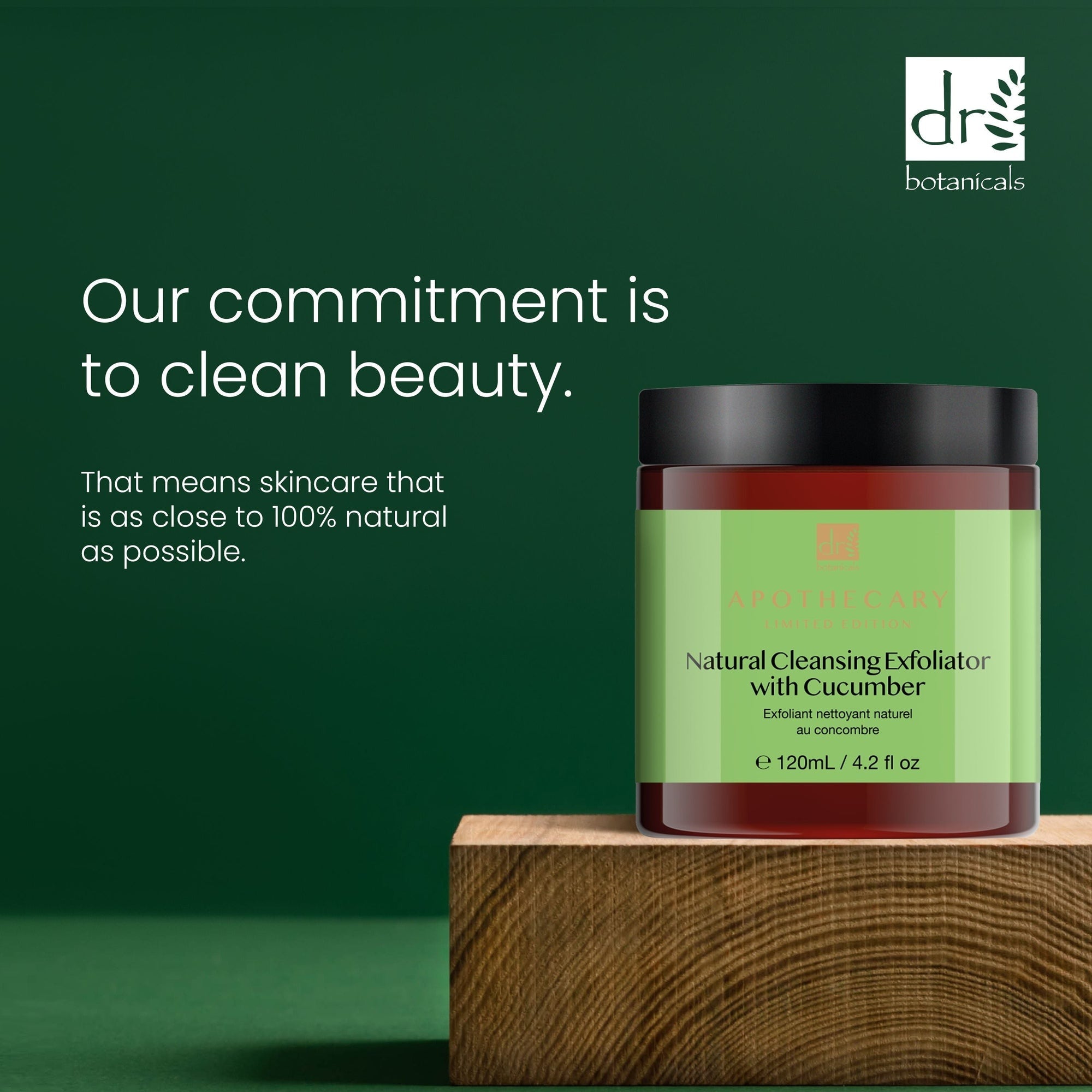 Natürliches Reinigungspeeling mit Gurke, 120 ml Doppelpackung zum Vorteilspreis