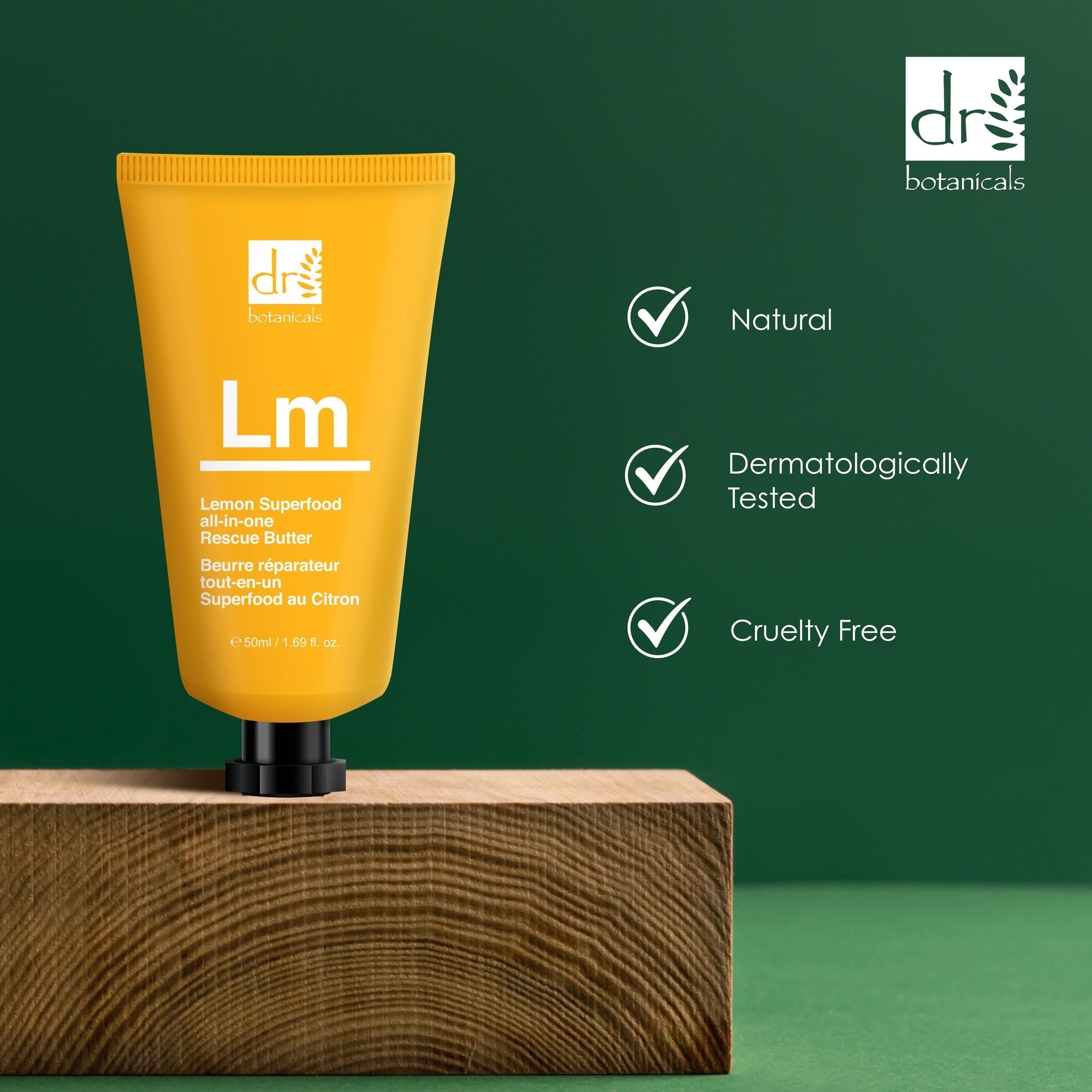 Lemon Superfood All-In-One Rescue Butter 50ml x 2 Duo Pack