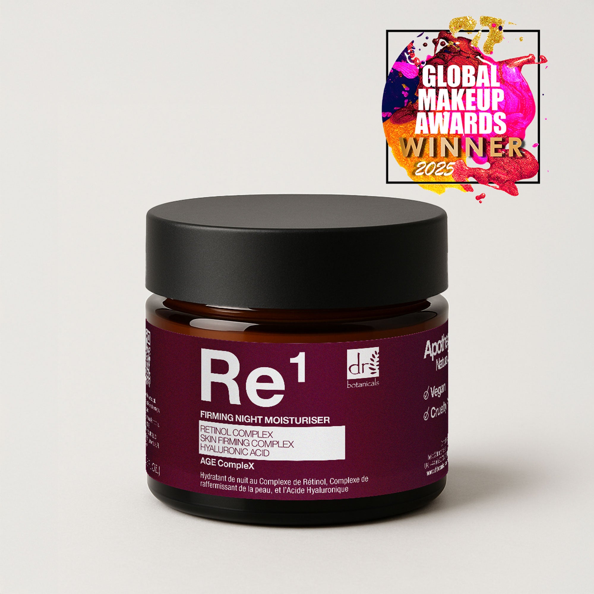 Nachtcreme mit Retinol-Komplex (1 %), Hautstraffungskomplex (1 %) und Hyaluronsäure (1 %), 60 ml