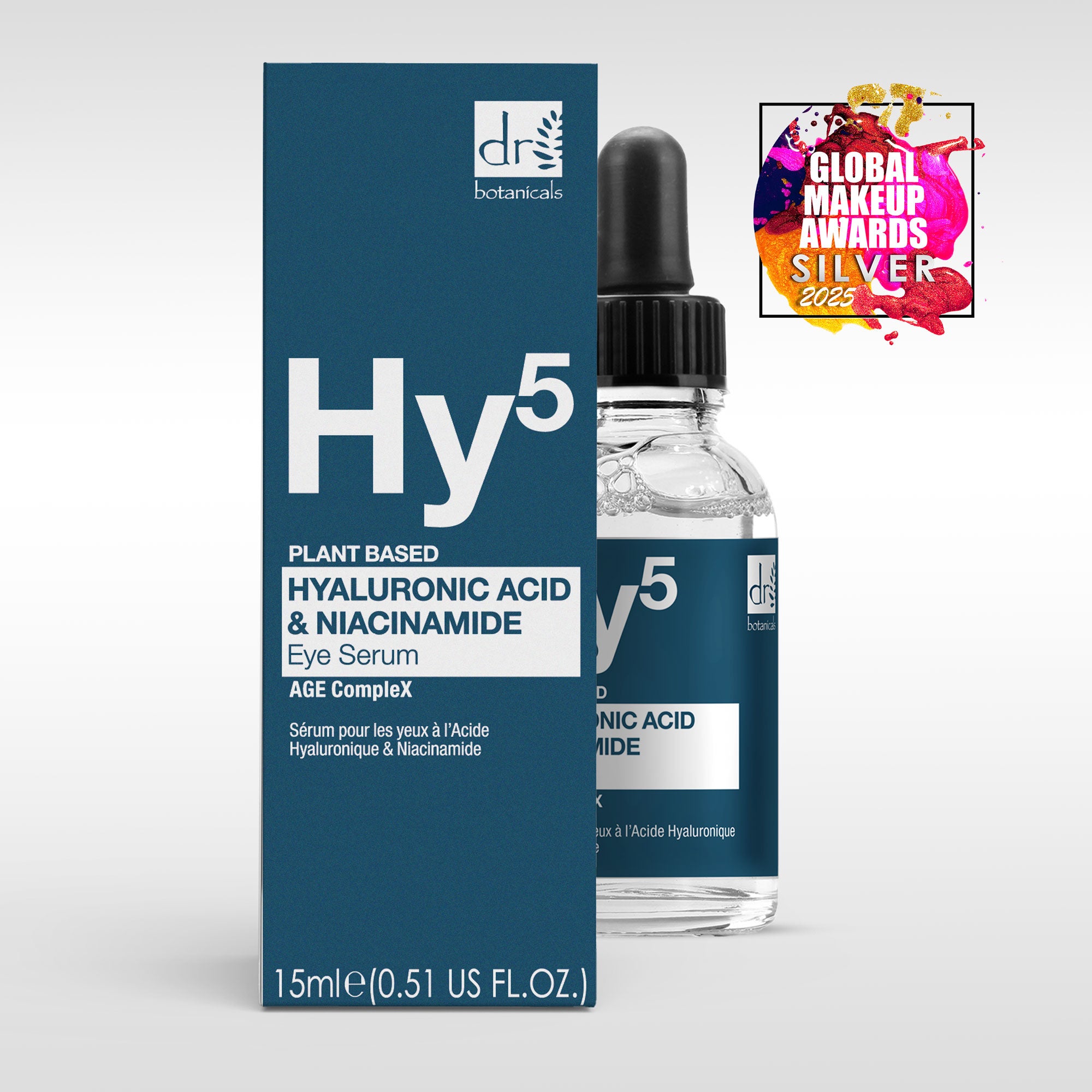 Hyaluronsäure 5 % &amp; Niacinamid 5 % Augenserum 15 ml