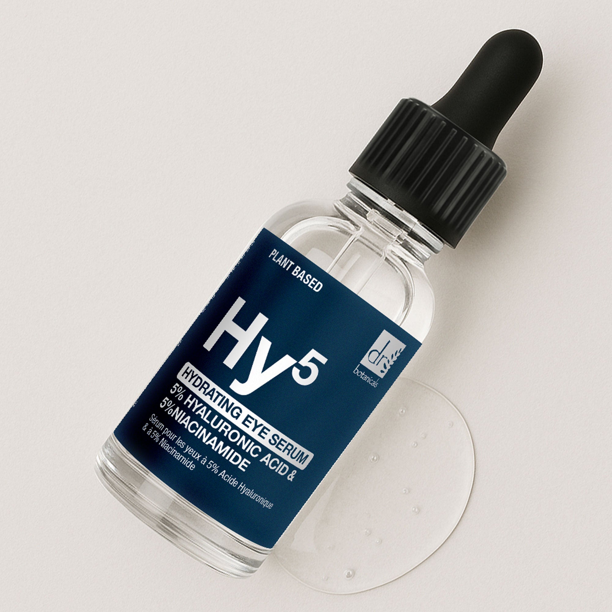 Feuchtigkeitsspendendes Augenserum mit 5 % Hyaluronsäure und 5 % Niacinamid, 15 ml