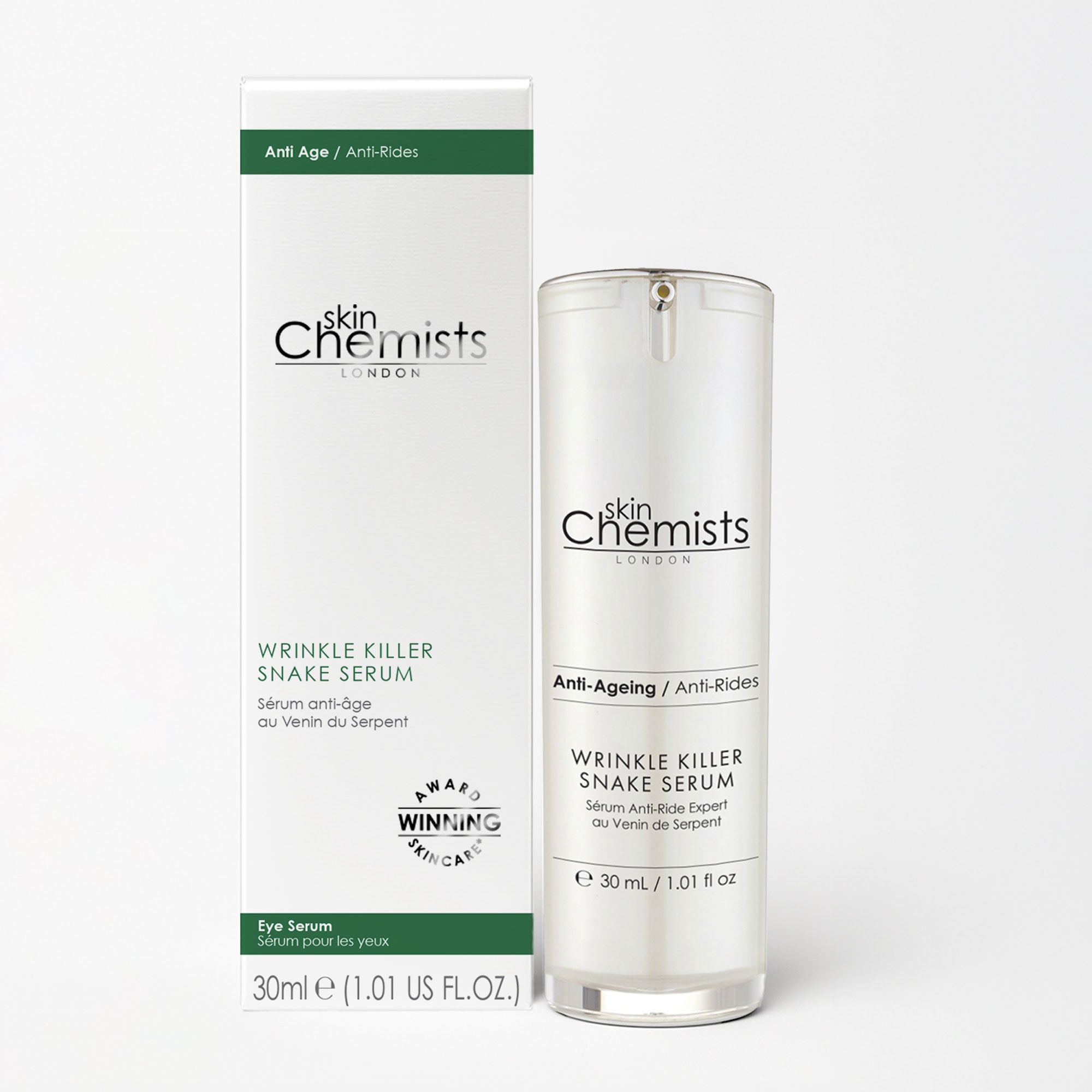 Faltenbekämpfendes Anti-Aging-Schlangenserum 30 ml