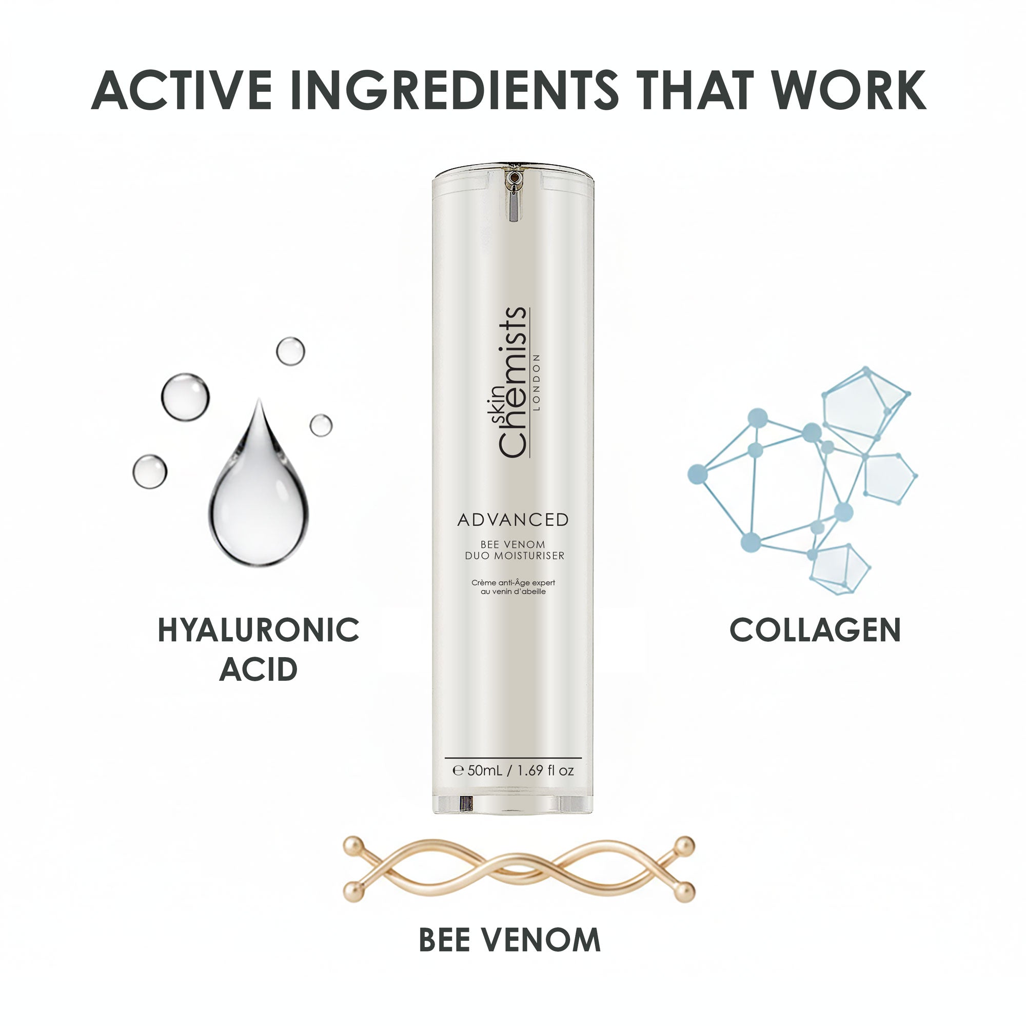 Anti-Aging-Feuchtigkeitscreme mit Bienengift (Duo) 50 ml