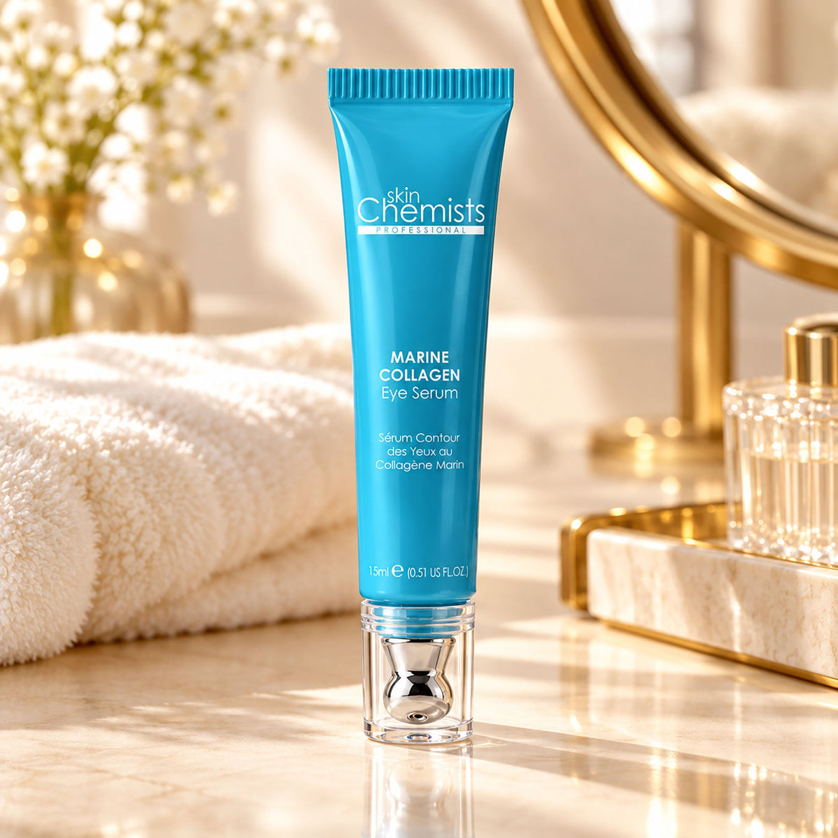 Sérum para el contorno de ojos de colágeno marino 15ml