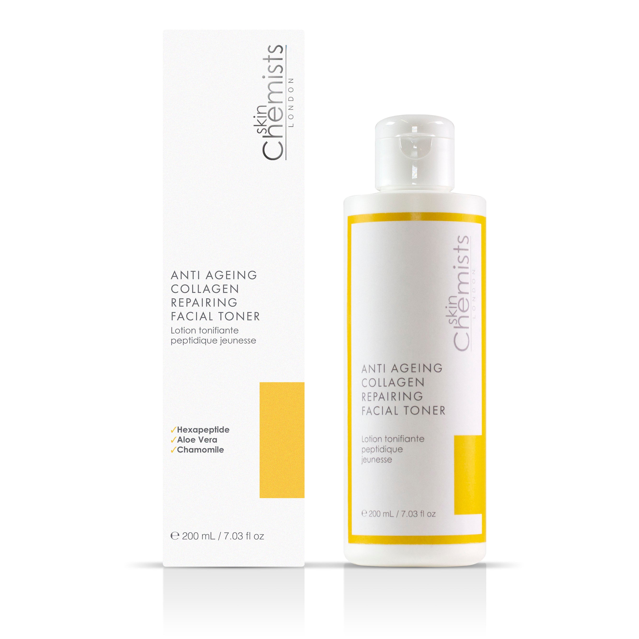 Anti-Aging-Gesichtswasser mit Kollagenreparatur, 200 ml