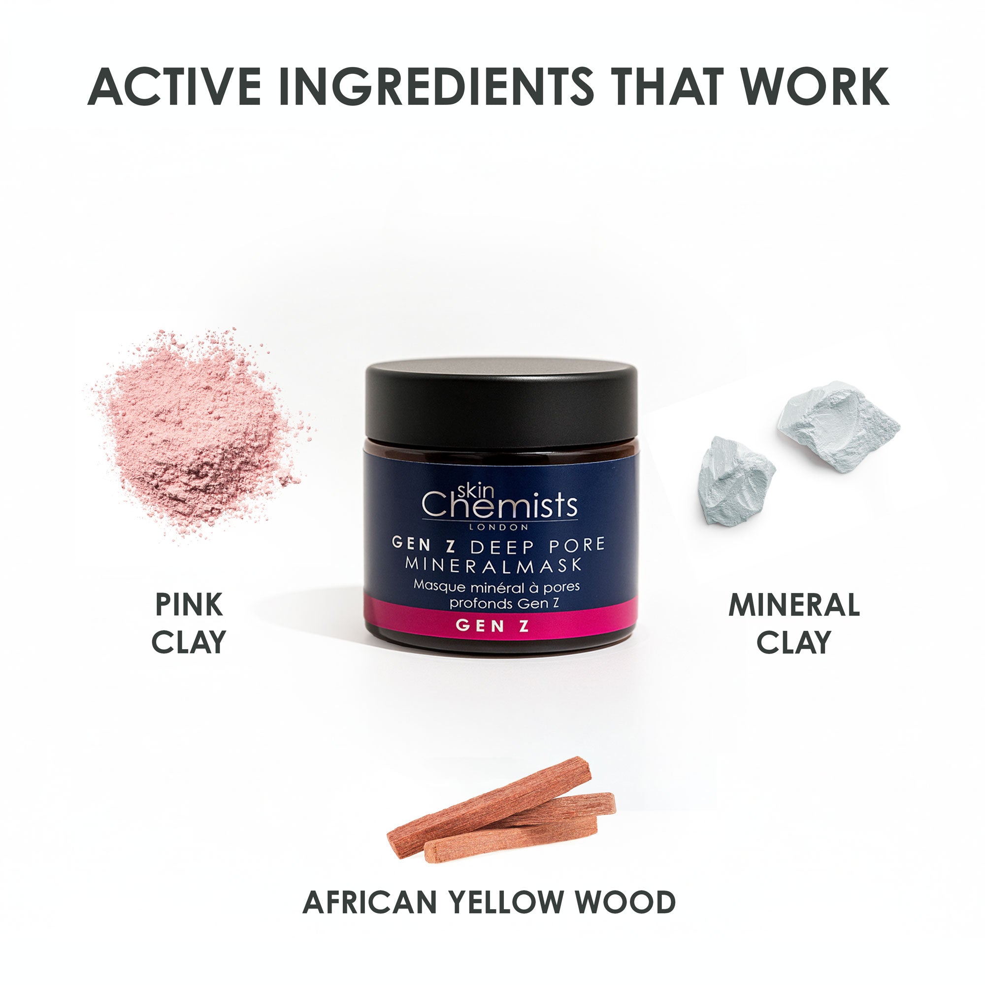 Gen Z Tiefenporen-Tonmaske 60 ml