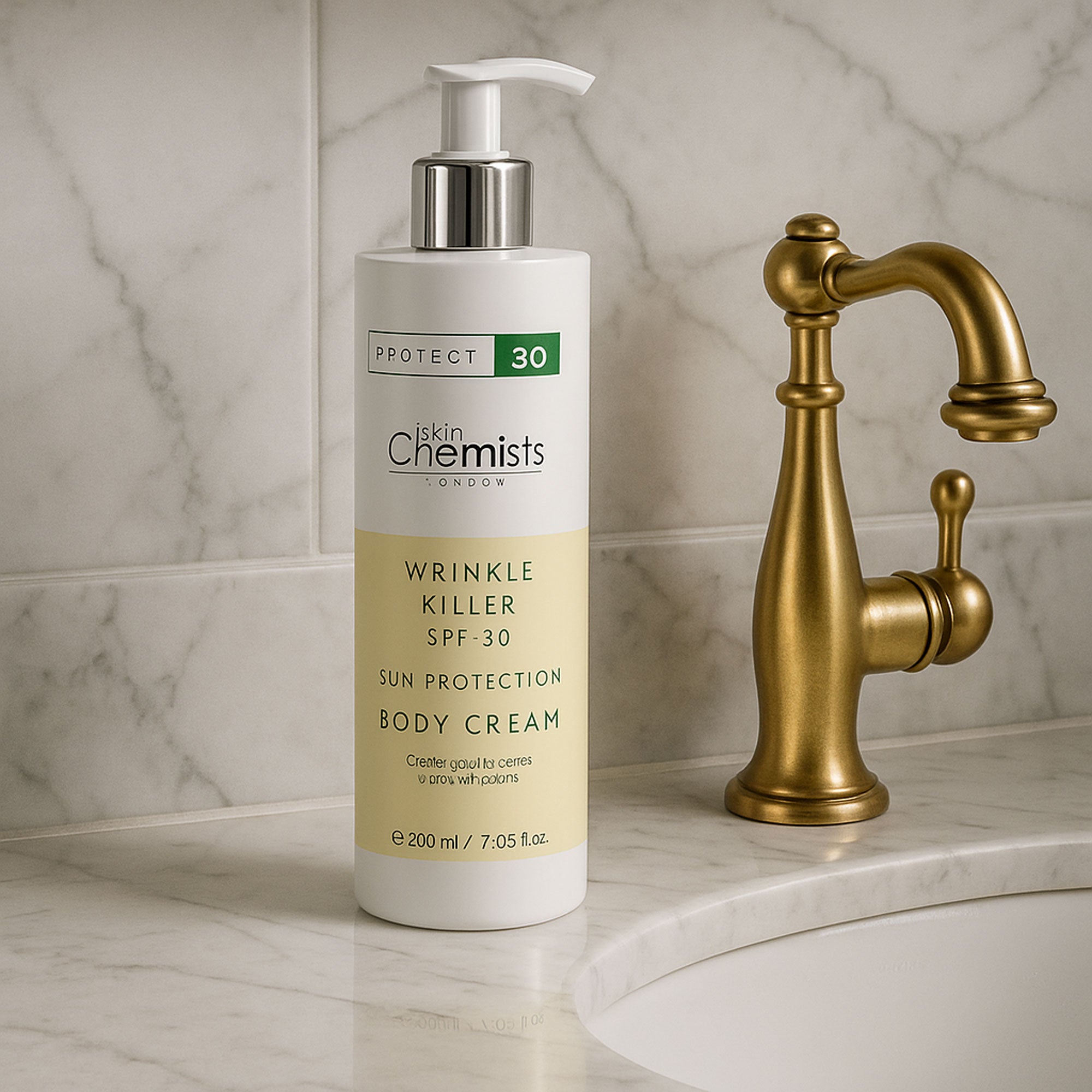 Wrinkle Killer Sun Protection Body Cream SPF 30 200ml