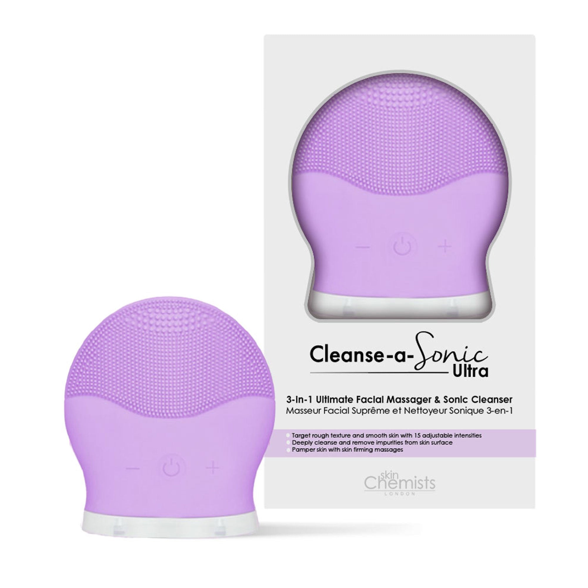 Cleanse-A-Sonic Ultra Purple x 2 Duo-Pack