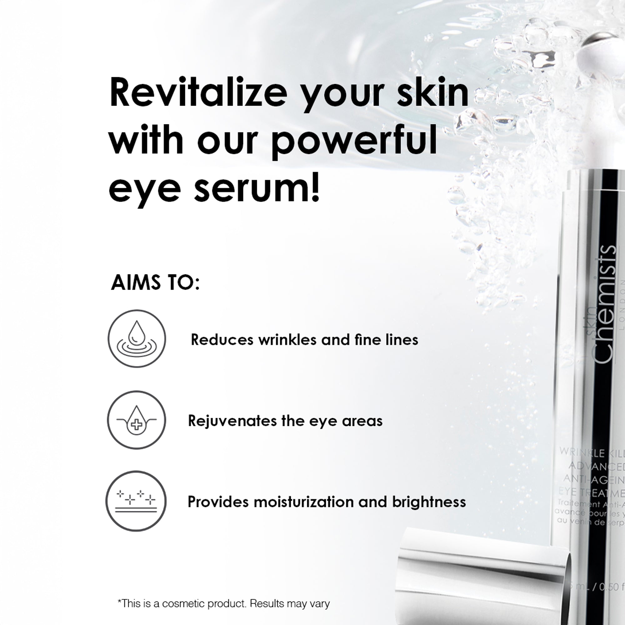 Kit de jour anti-âge pour les yeux et le visage 