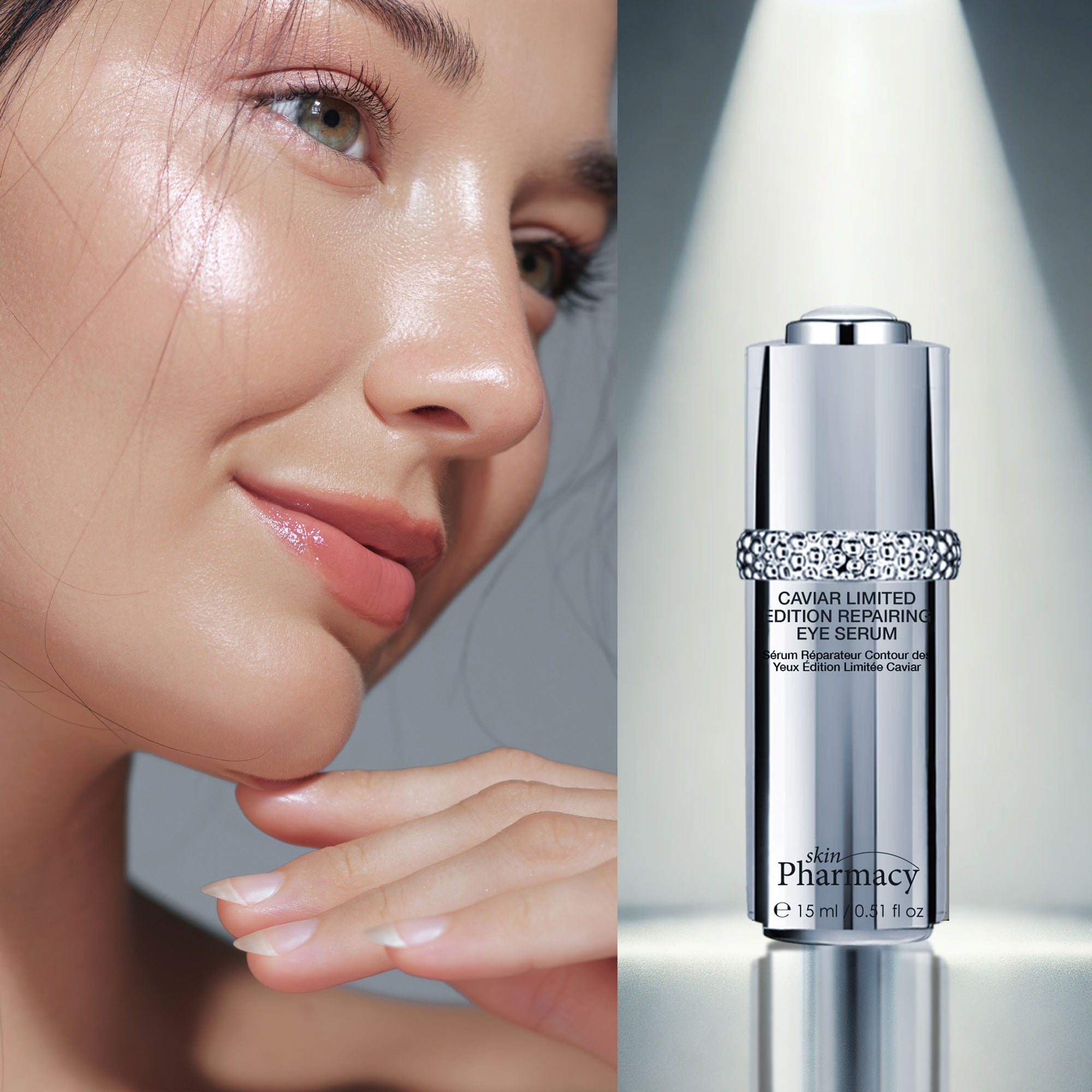 Caviar Anti-Ageing Repairing Eye Serum 15ml Doppel-Sparpackung