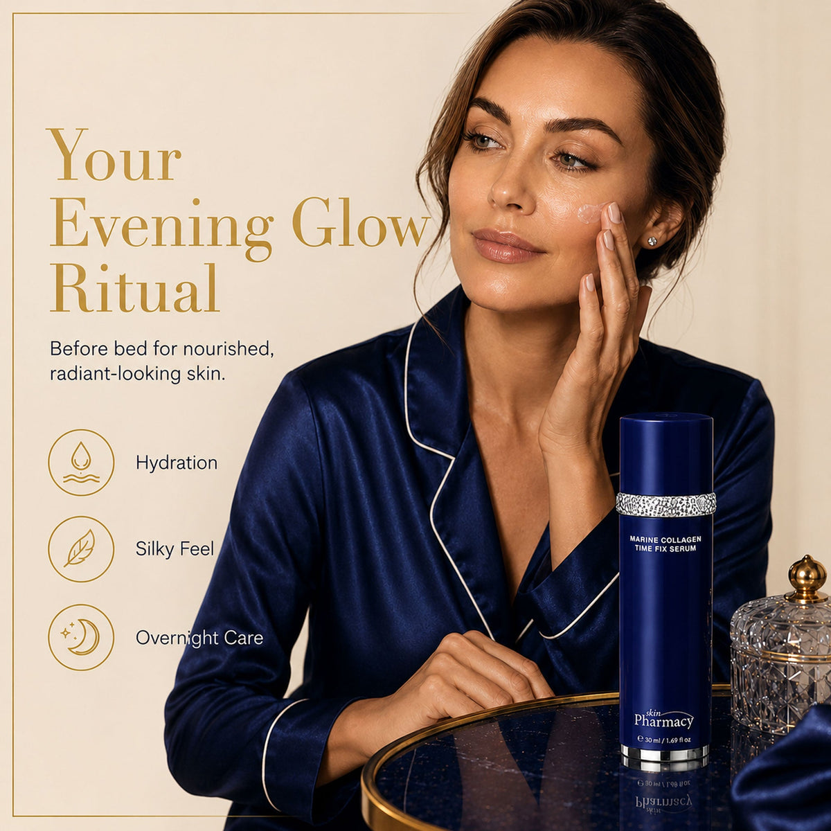 1% Marine Collagen Time Fix Anti-Ageing Serum 50ml